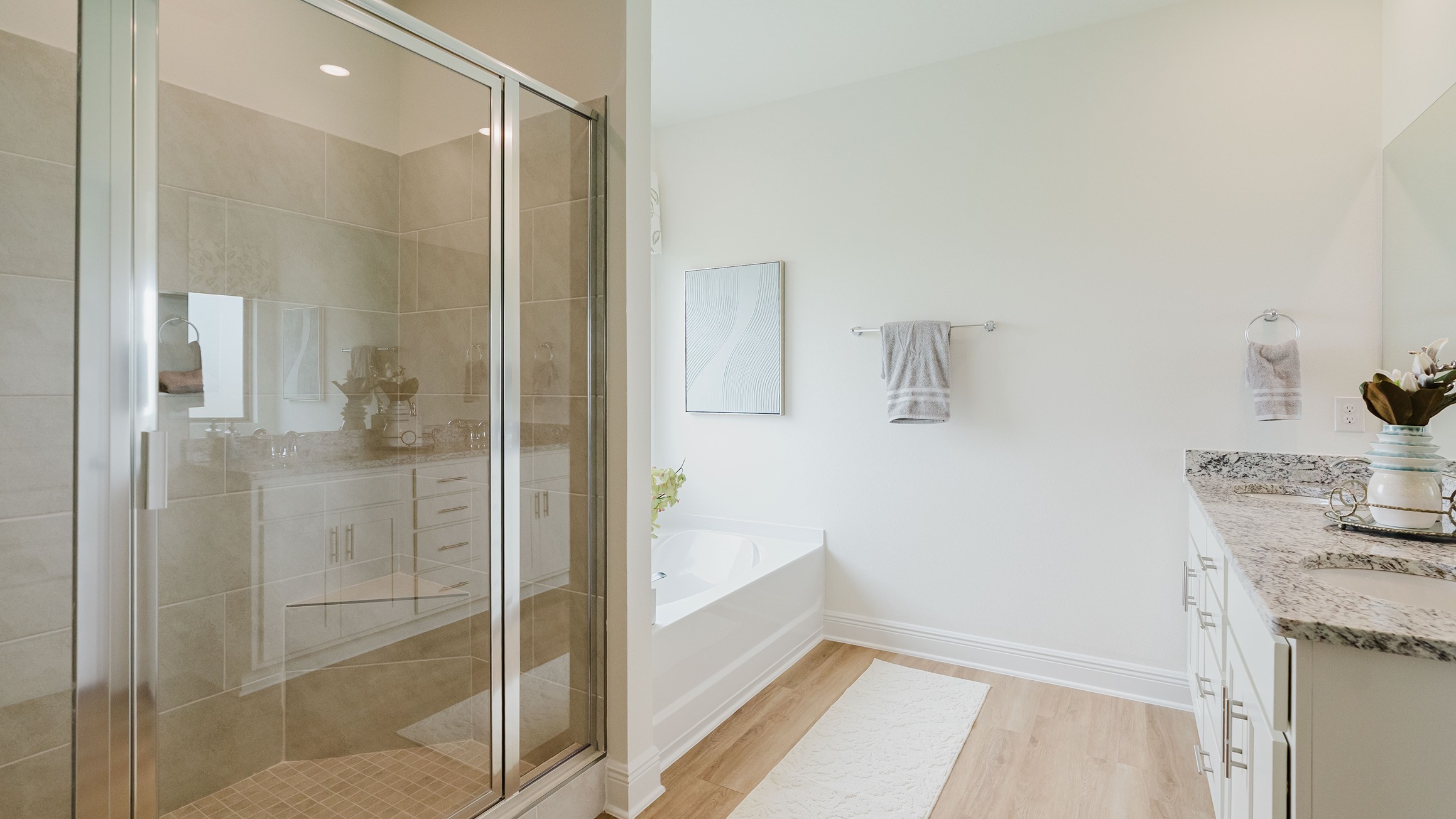 Open concept Taylor new home interior