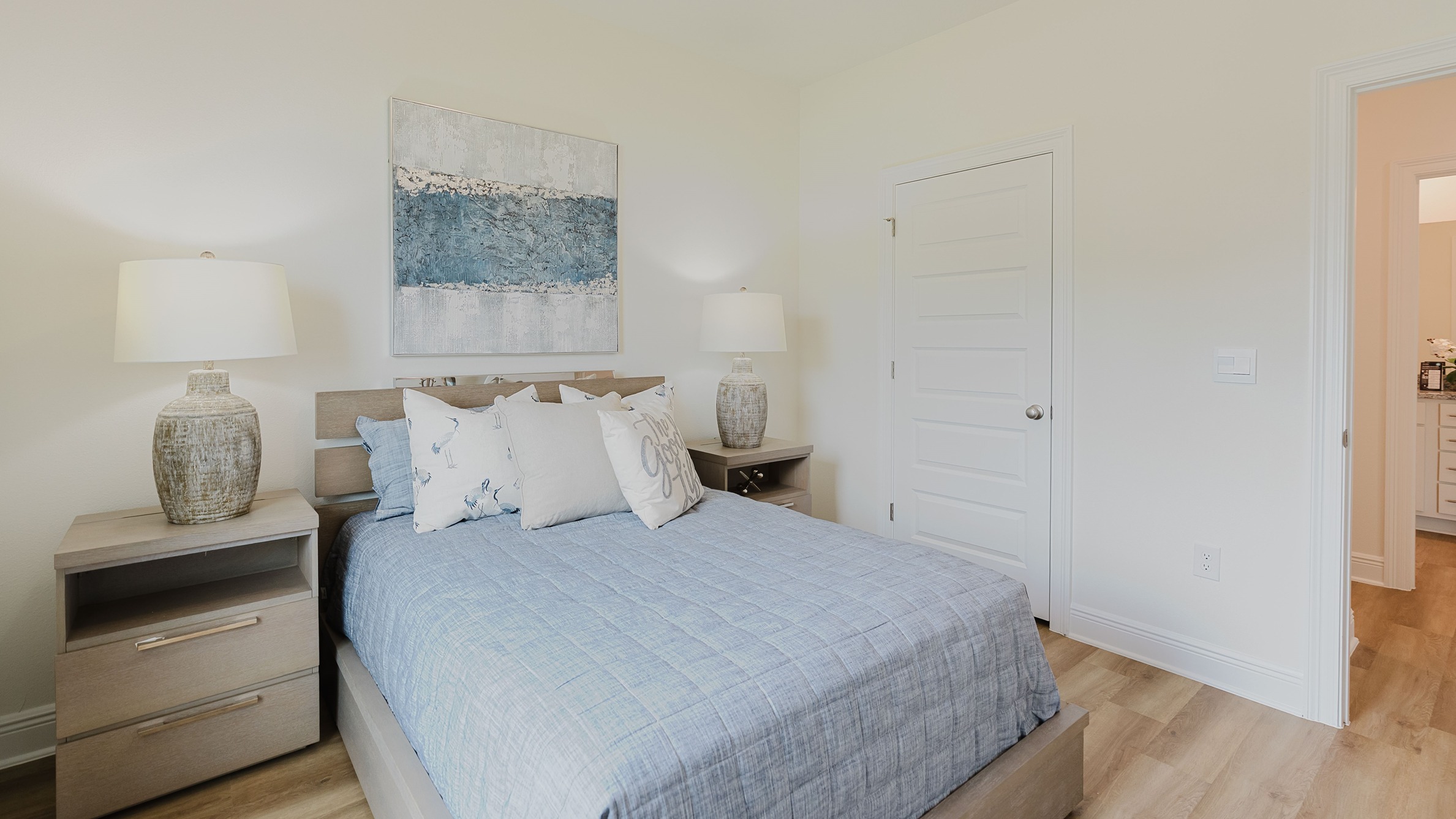 Open concept Taylor new home interior