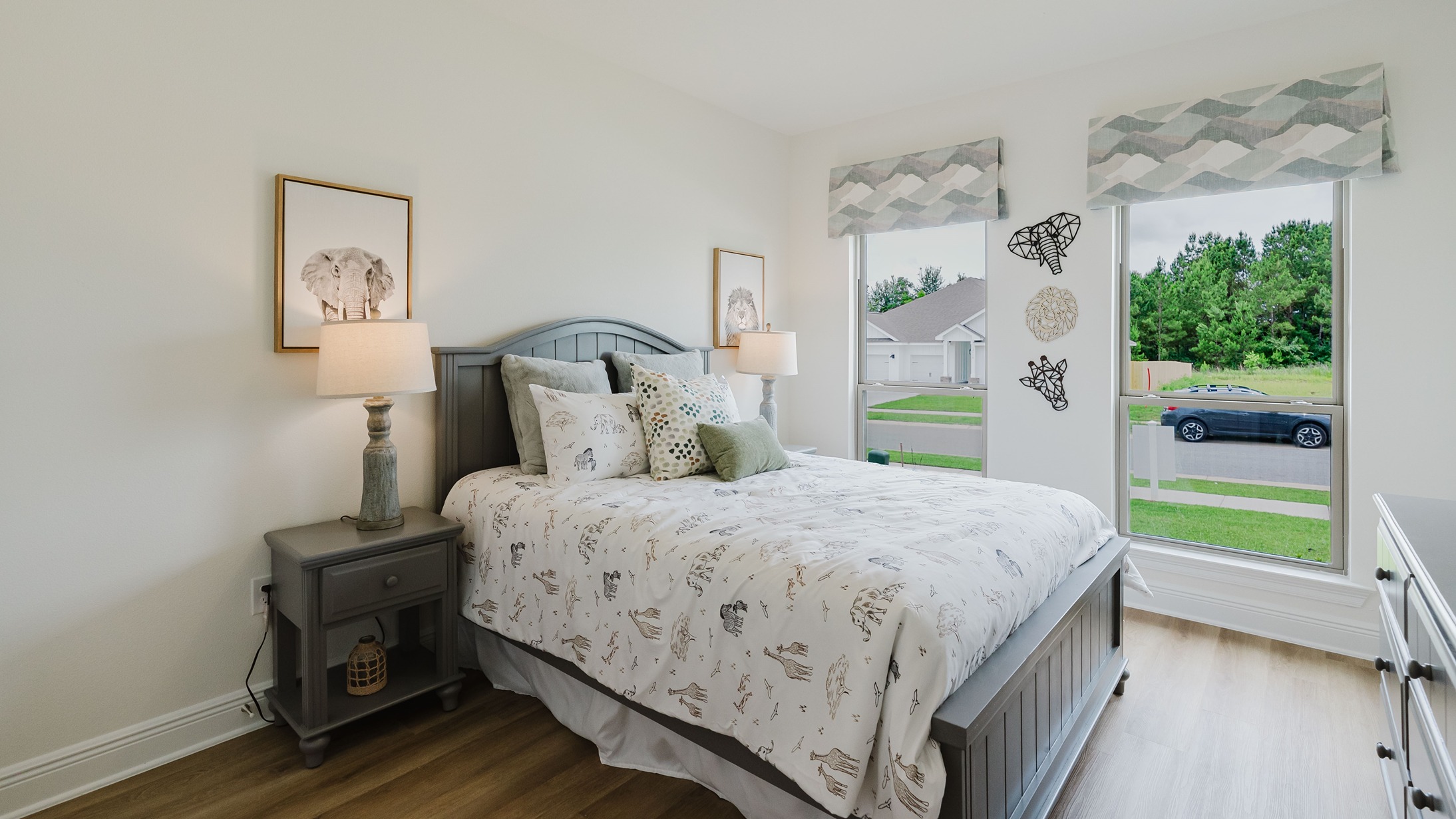 Open concept Taylor new home interior