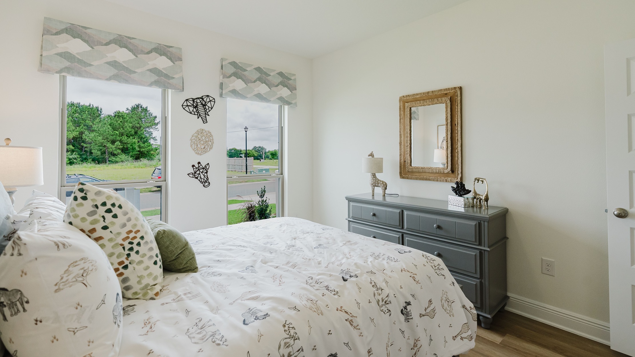 Open concept Taylor new home interior