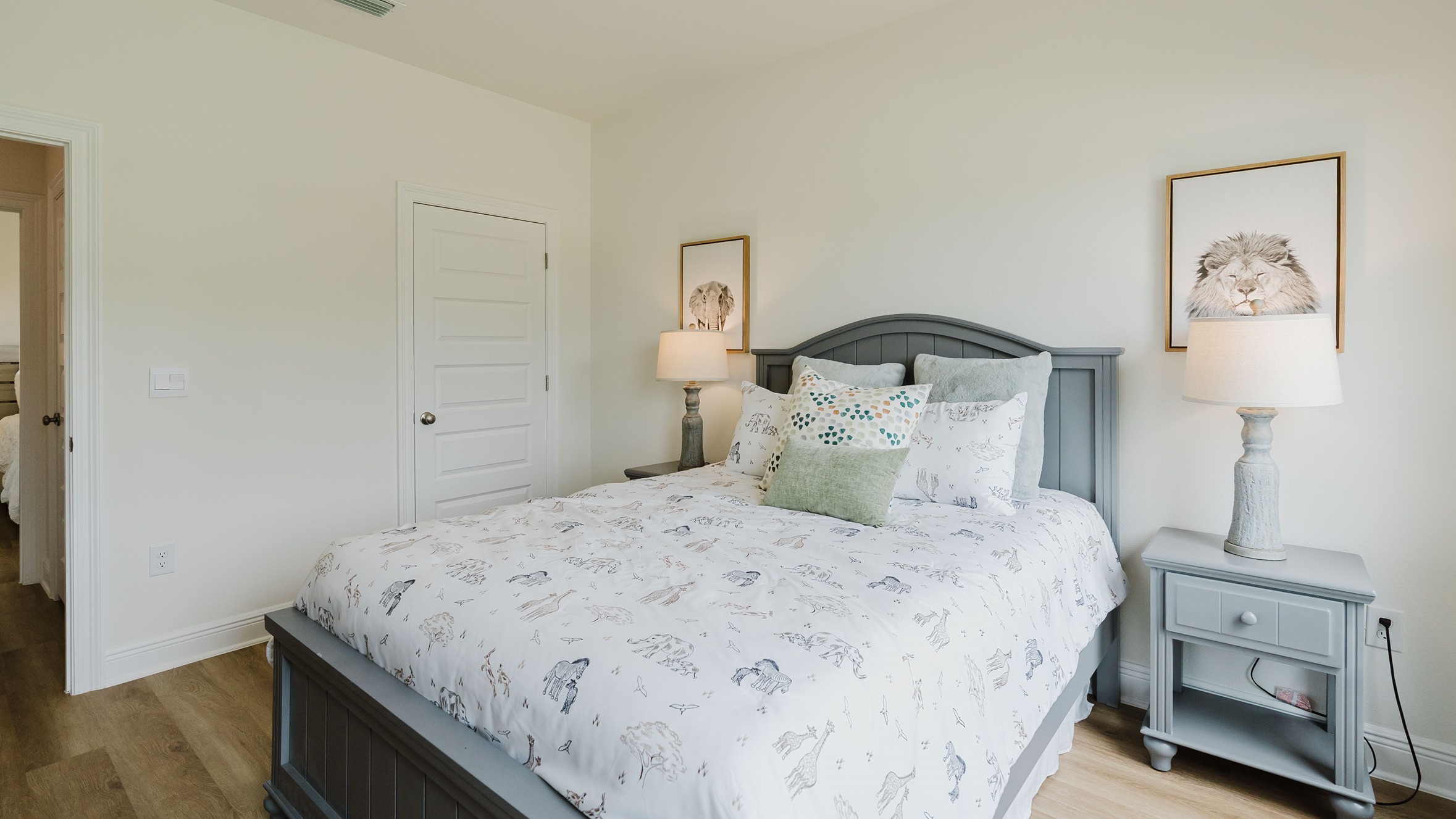 Open concept Taylor new home interior