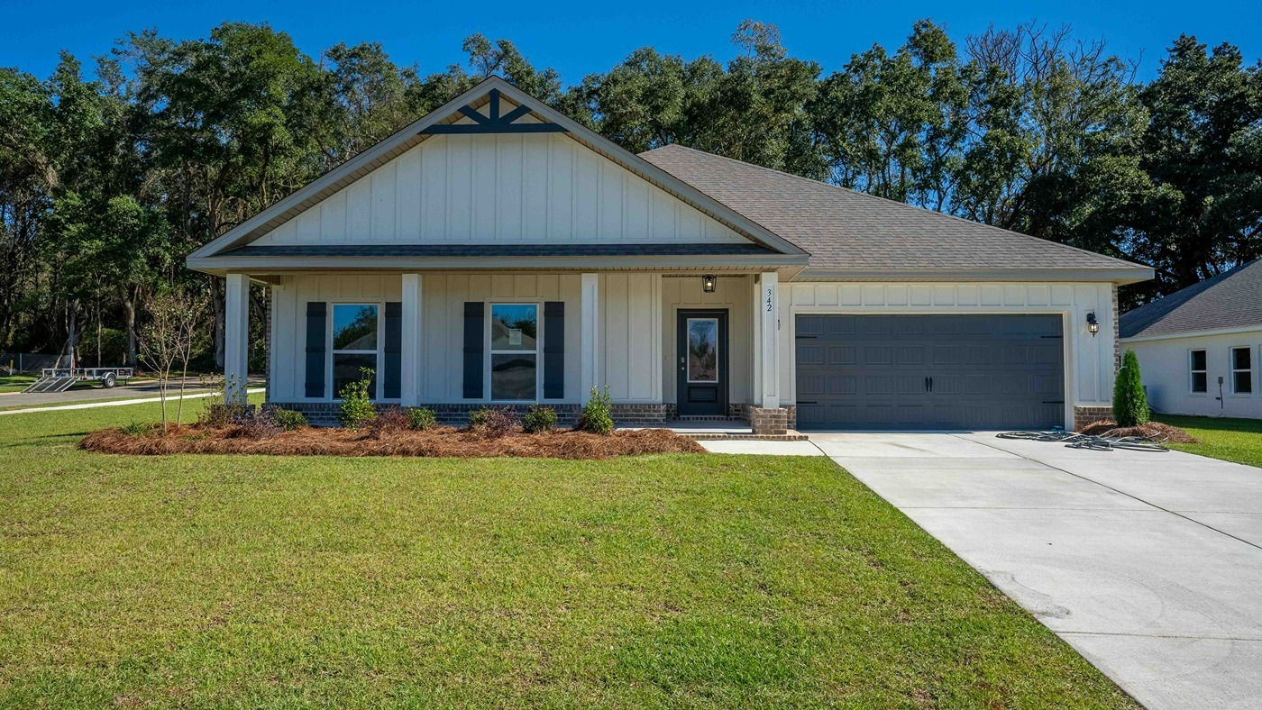 Victoria new home exterior.