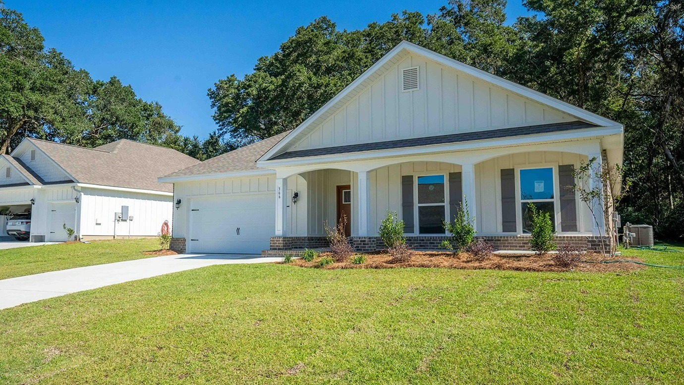 Victoria new home exterior.