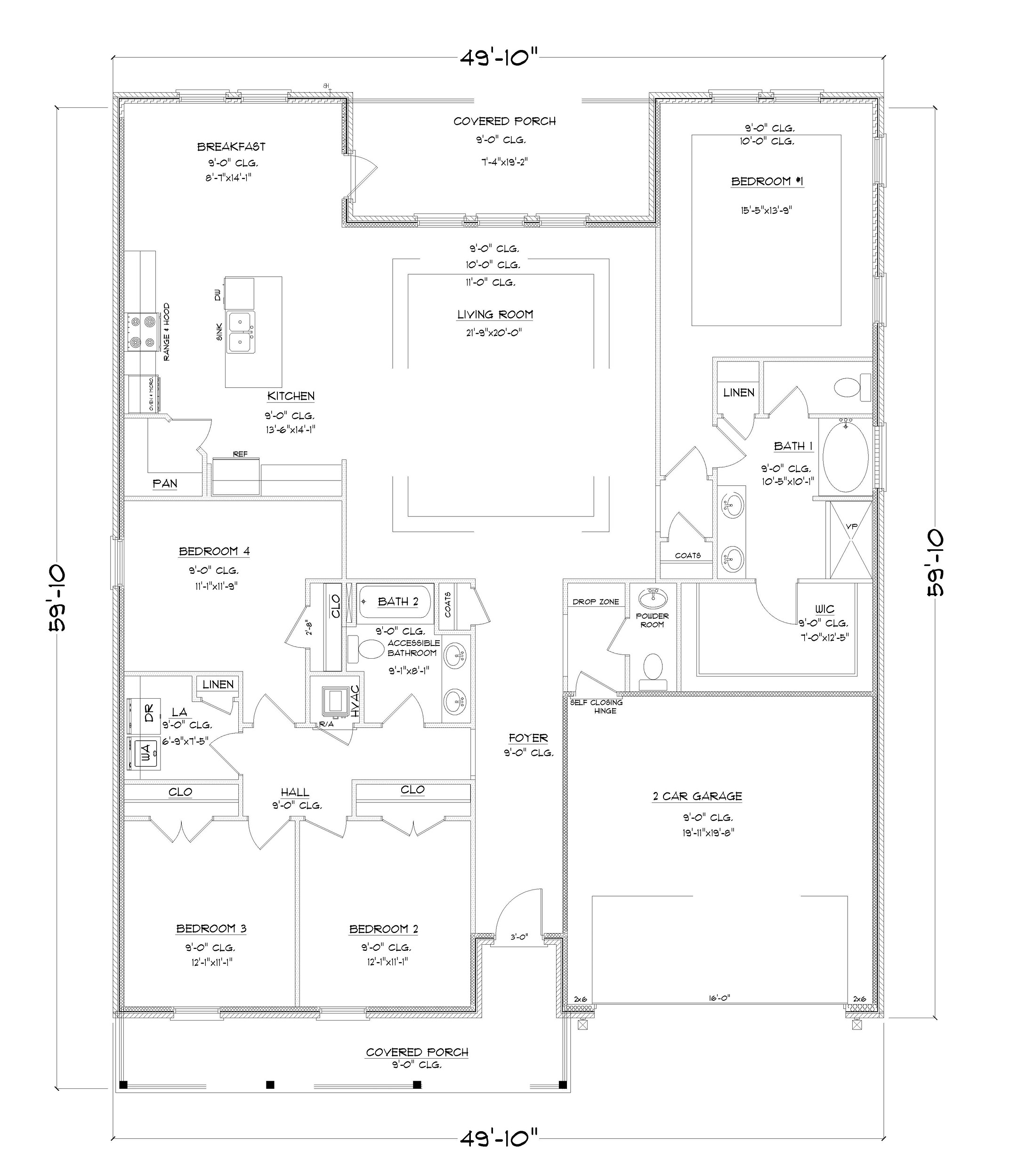 Victoria G and P floorplan layout.