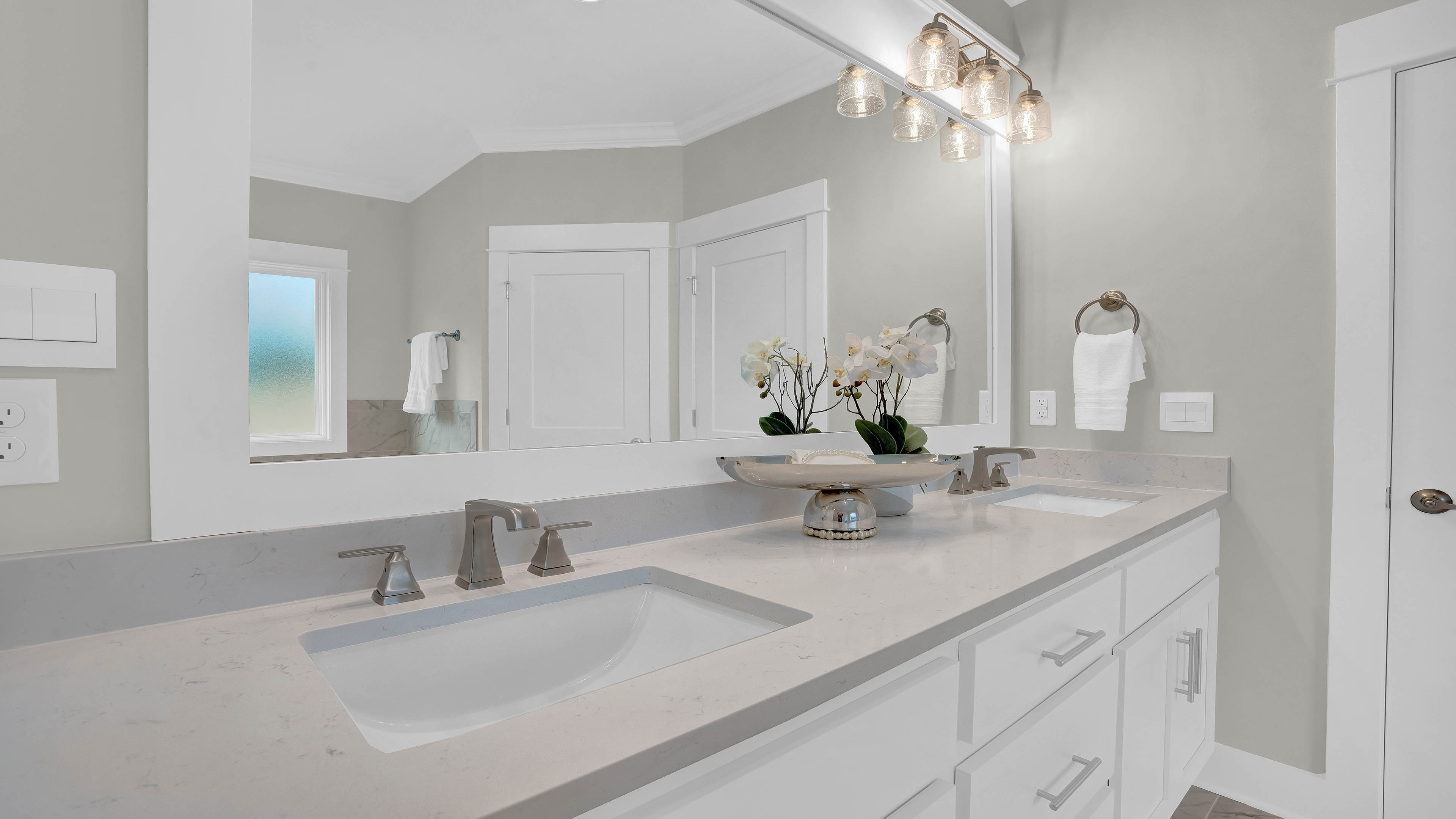 Decorated Holly model home interior.