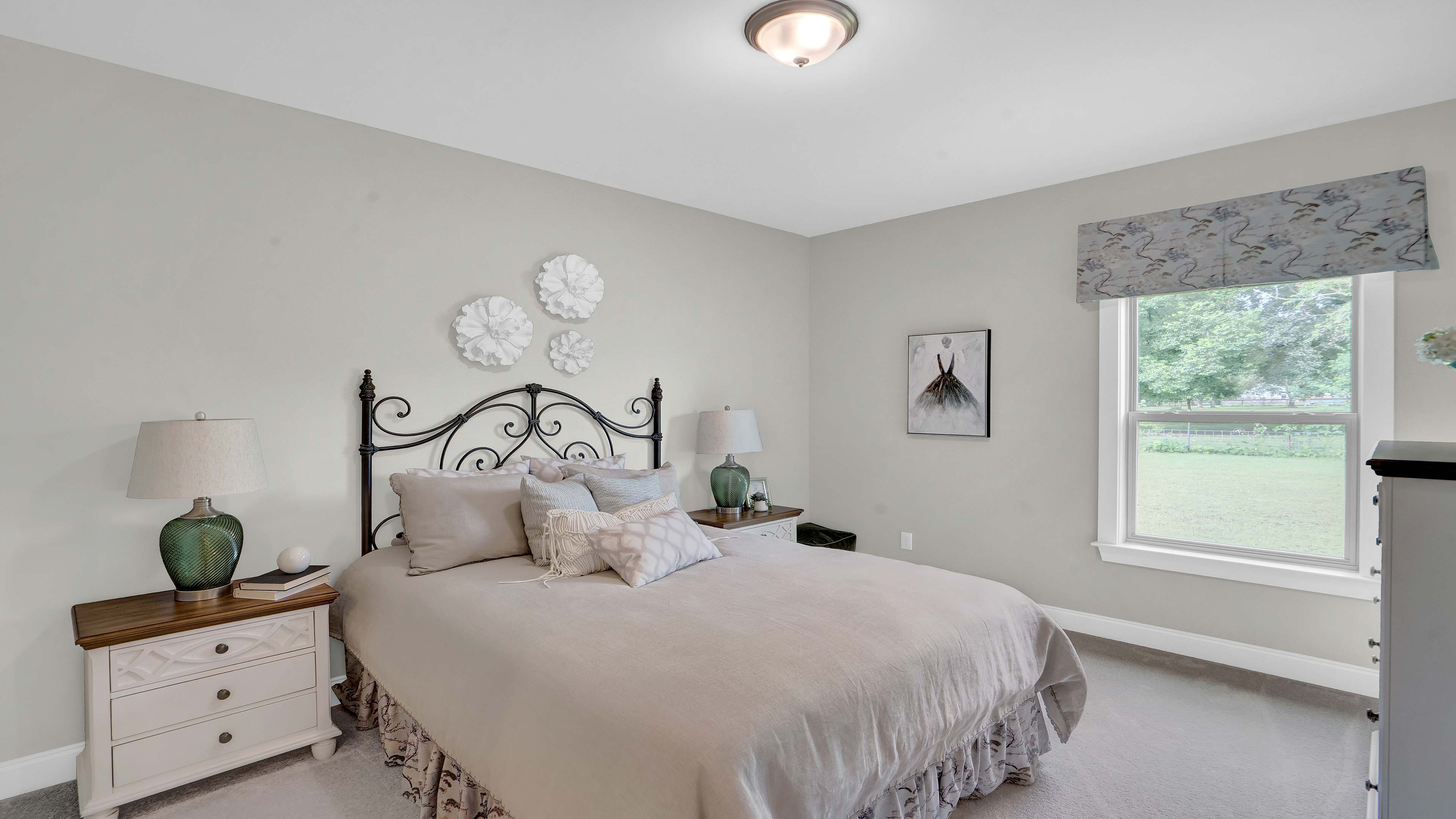 pecan bedroom