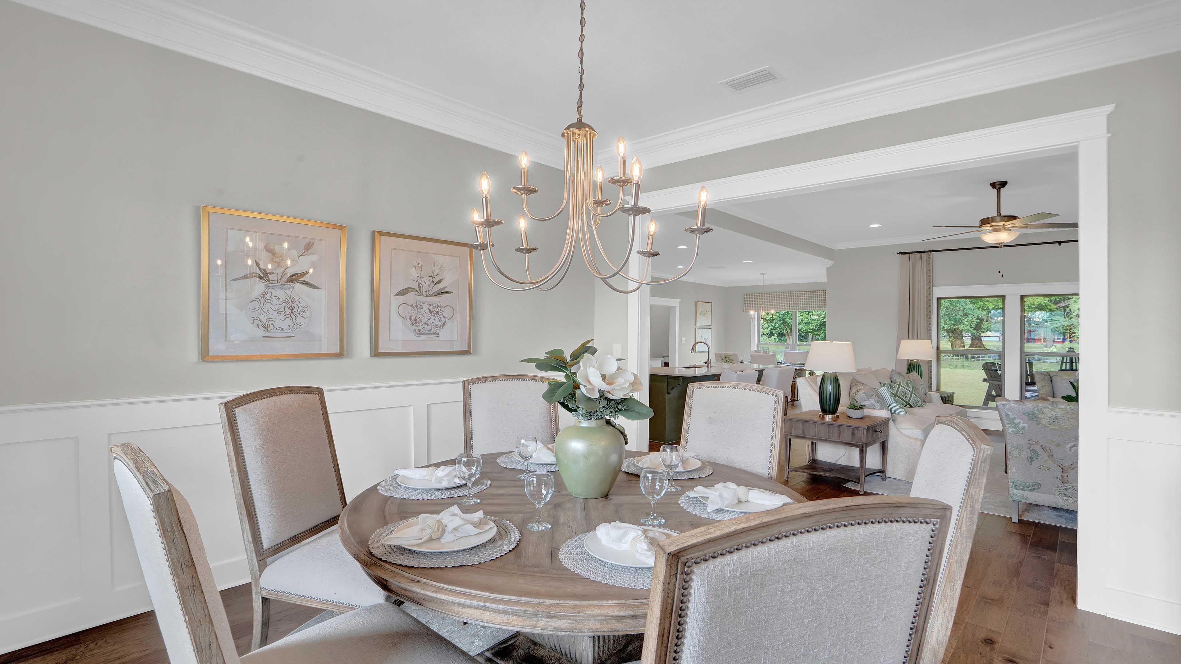 pecan living room
