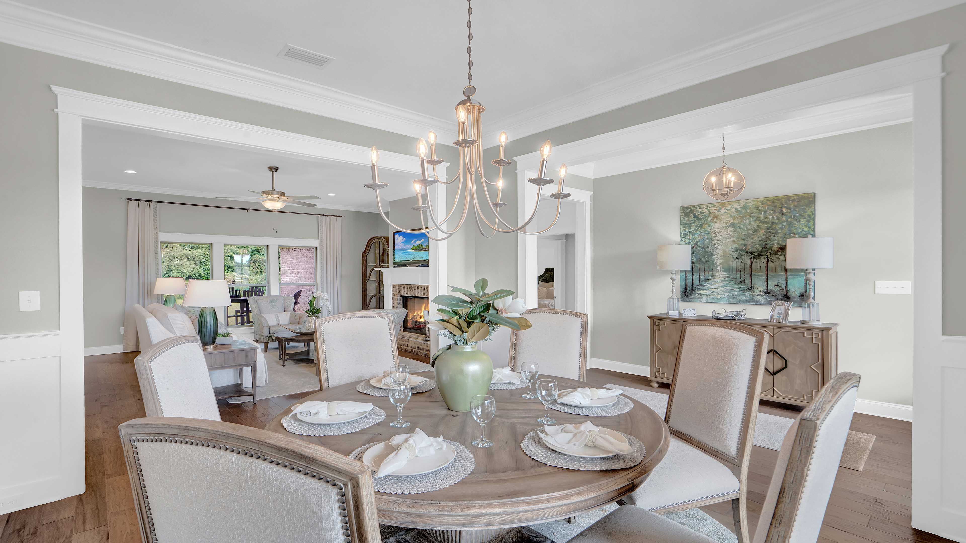 pecan living room