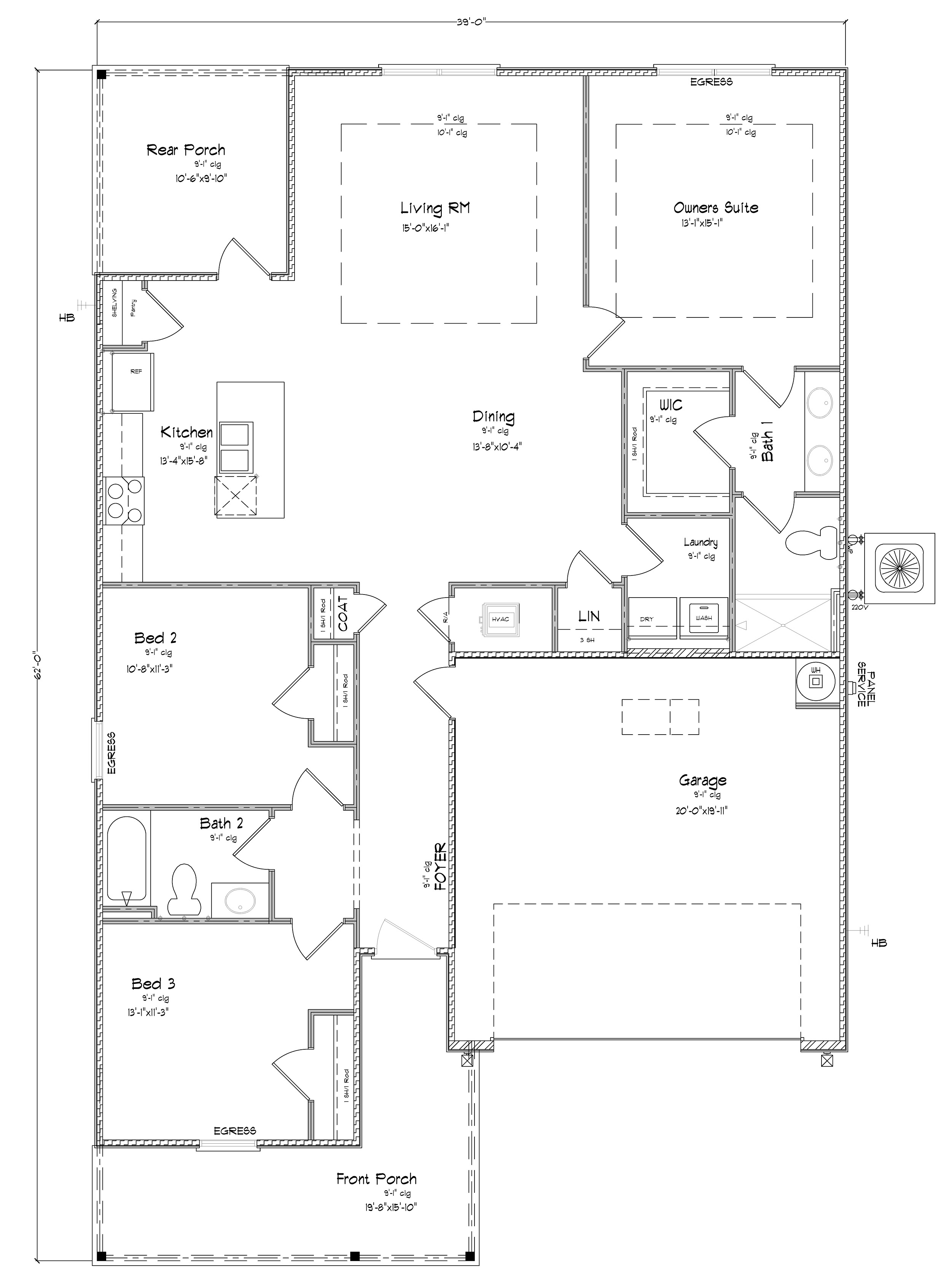 Kinsley Floor Plan