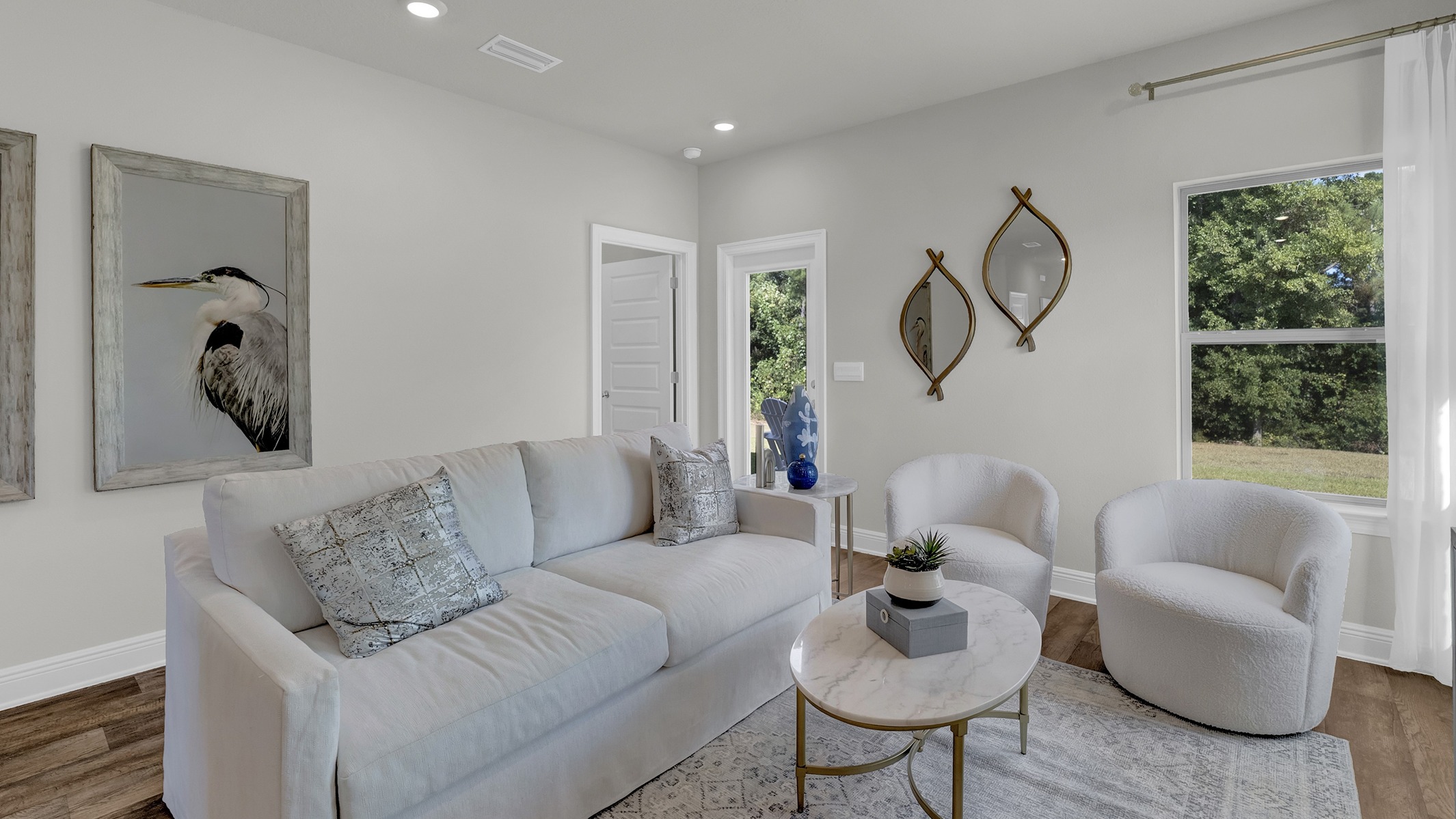 Open concept Sullivan new home interior