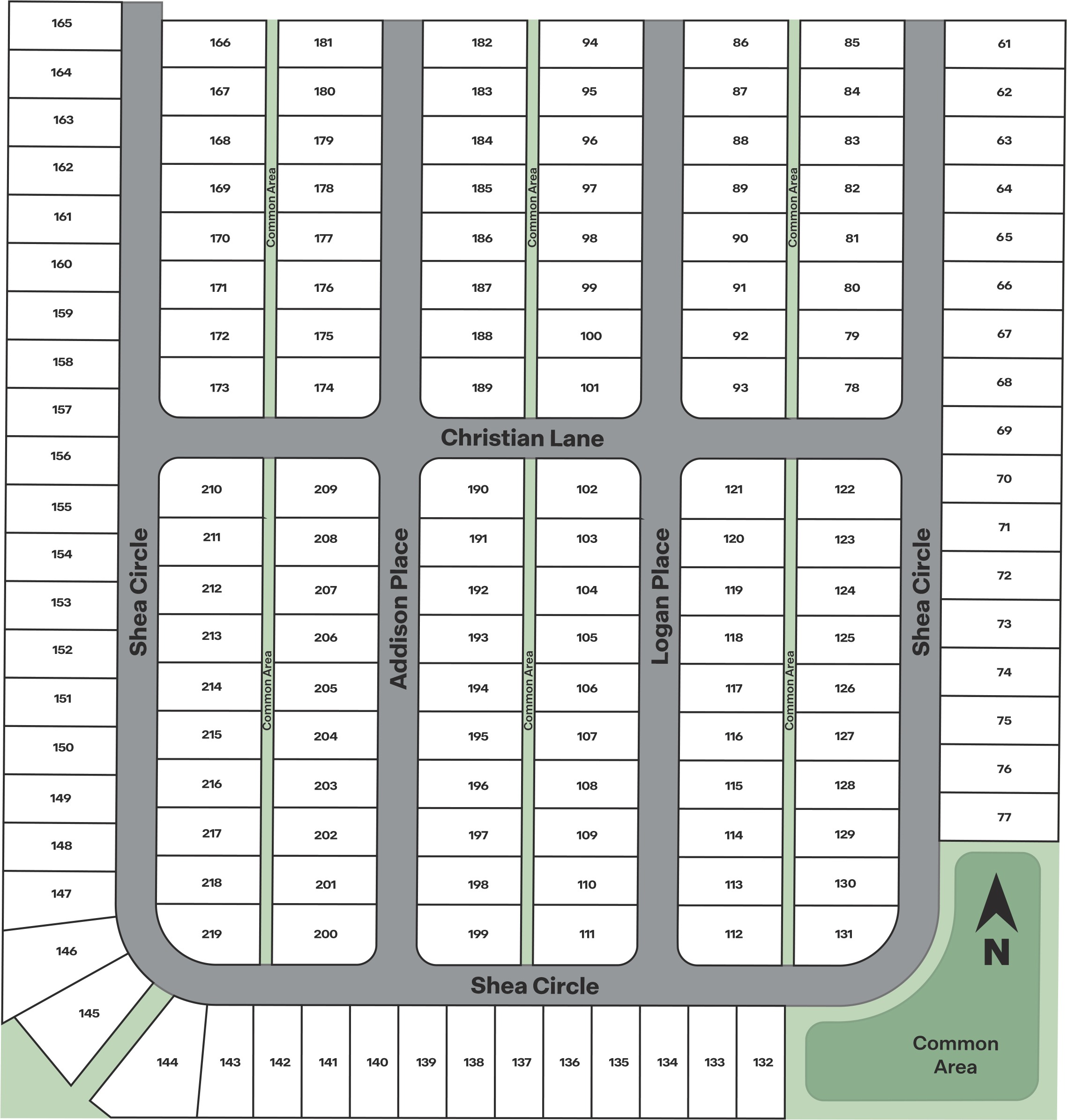 Static Lot Map