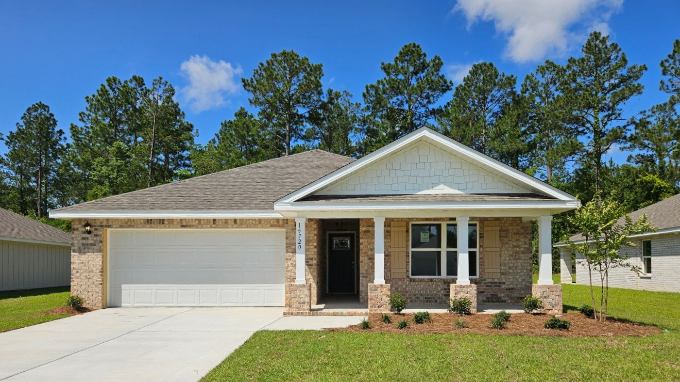 Brick Single-Family Ryder Floor Plan in Laurelbrooke in Fairhope, AL