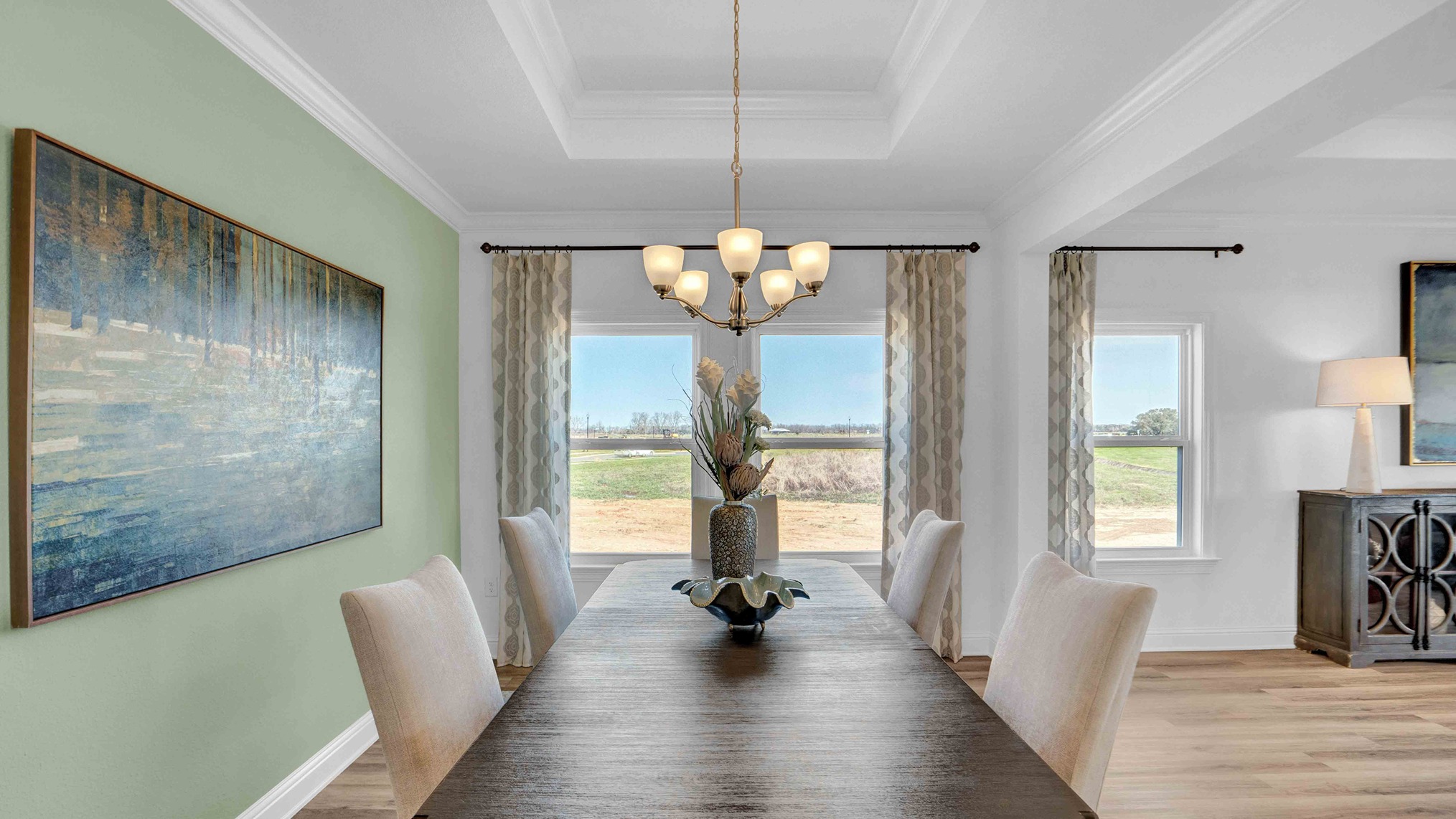 Camden open-concept new home interior