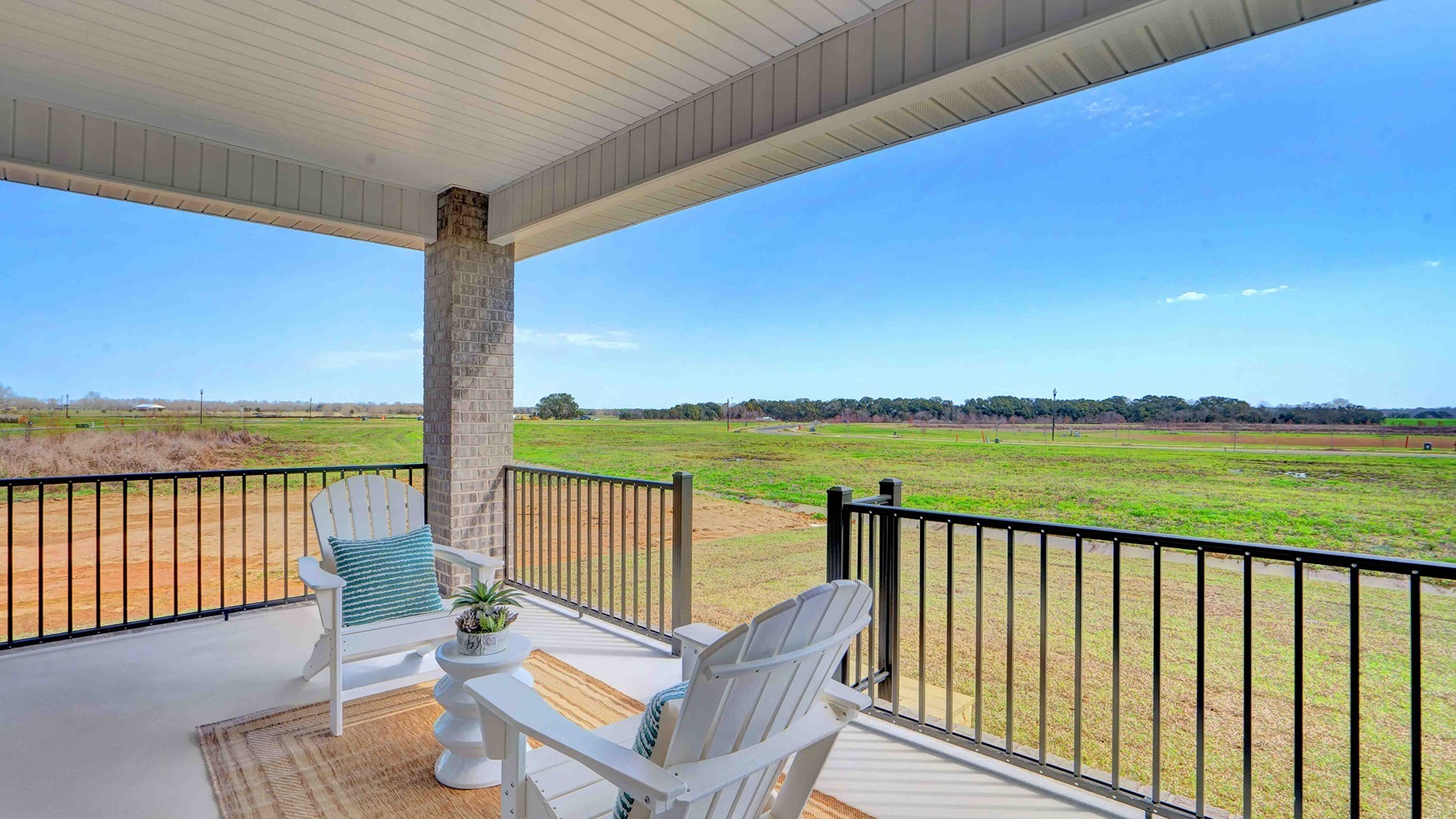 Camden covered back porch