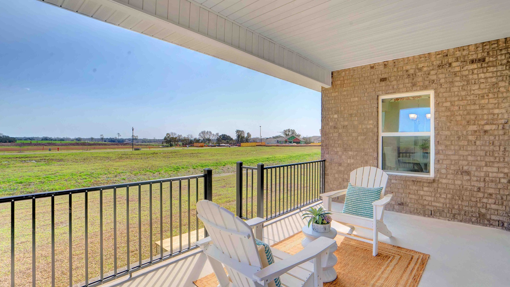 Camden covered back porch