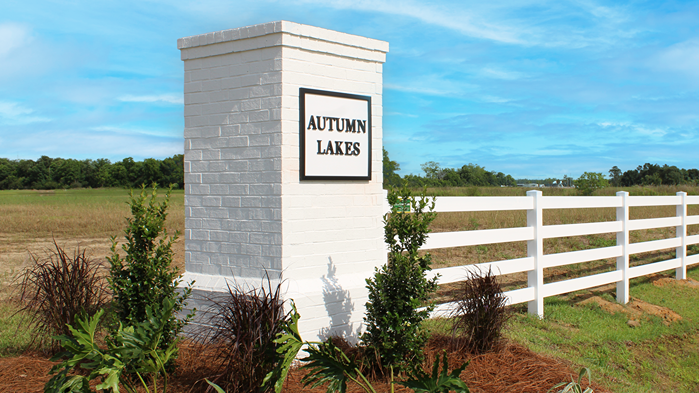 Community entrance monument