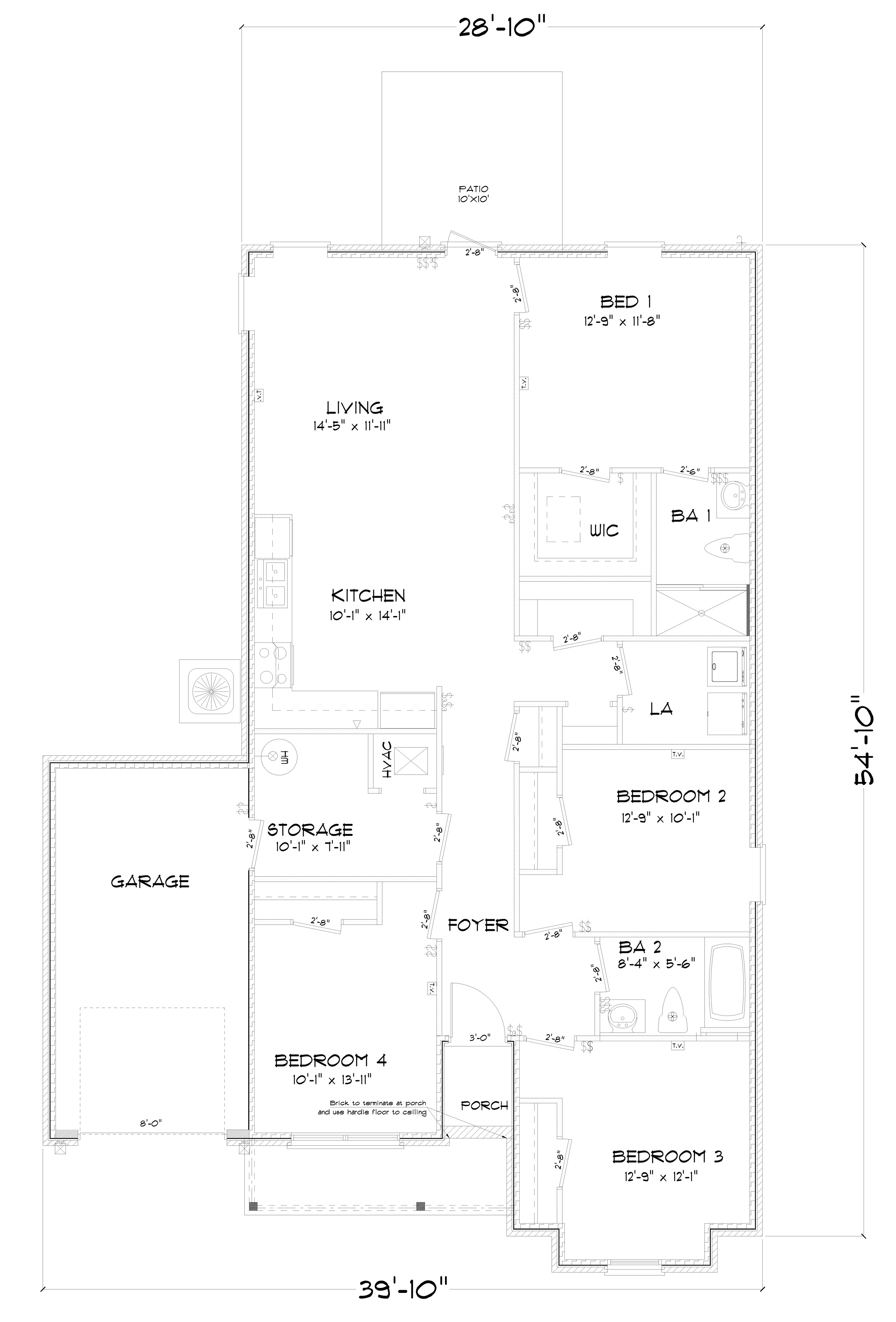 Sullivan U Floor Plan