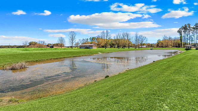 One of three scenic lakes.