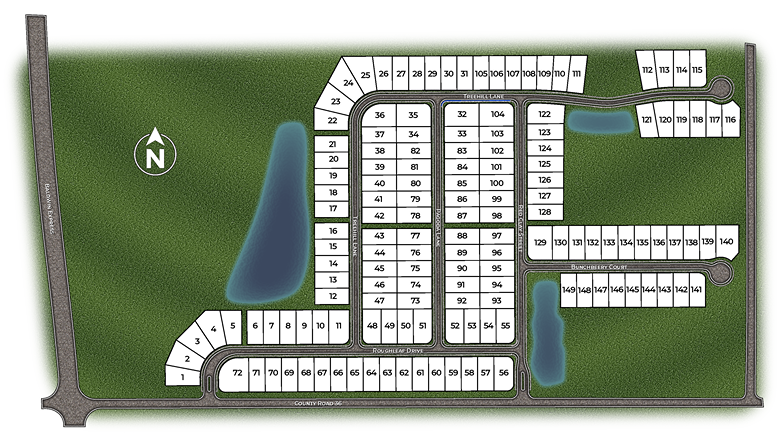 Static Lot Map