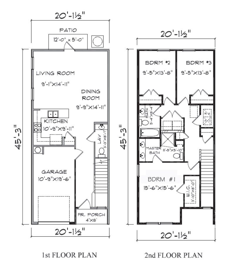Palm A floorplan layout.