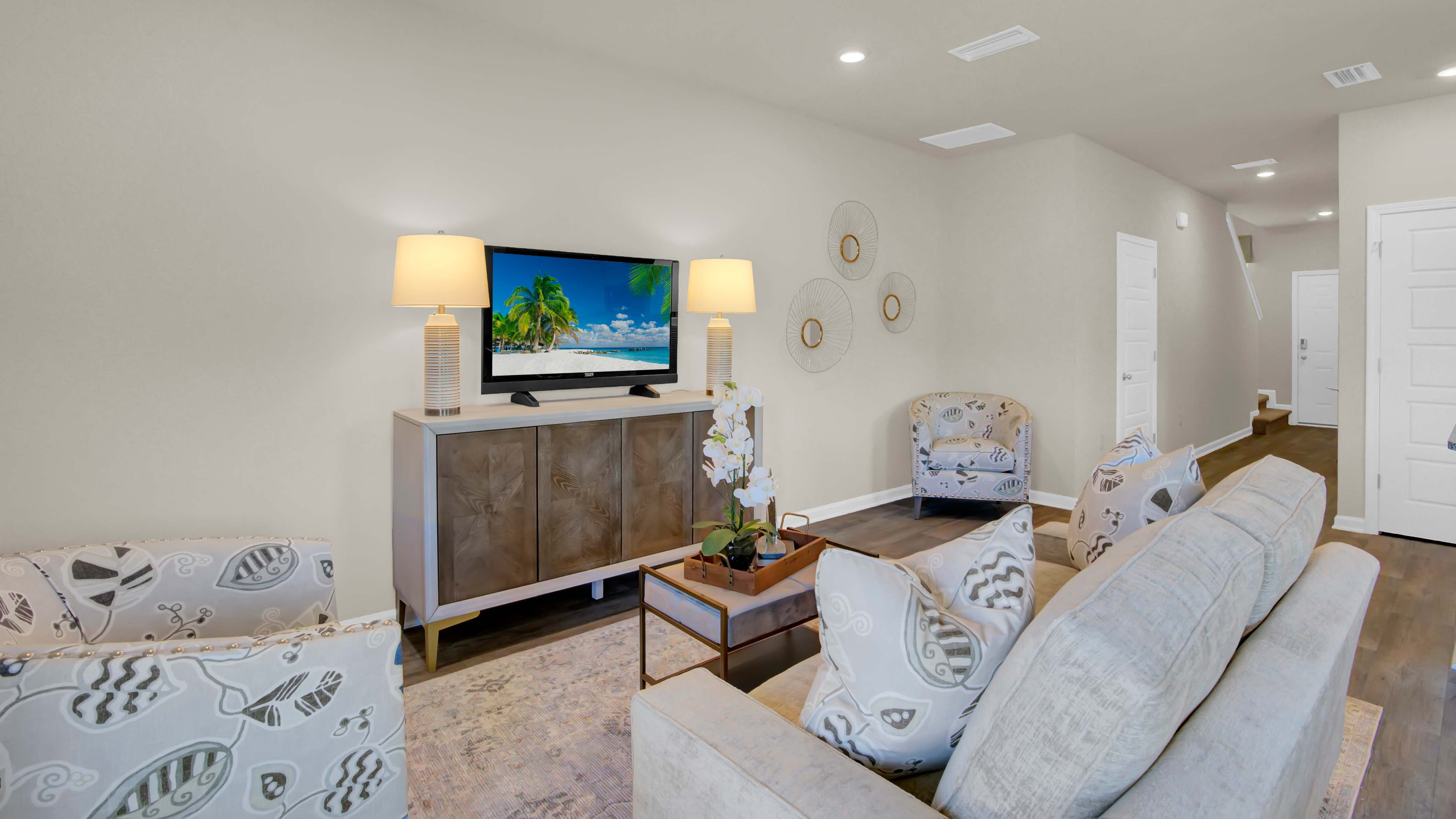 palm living room
