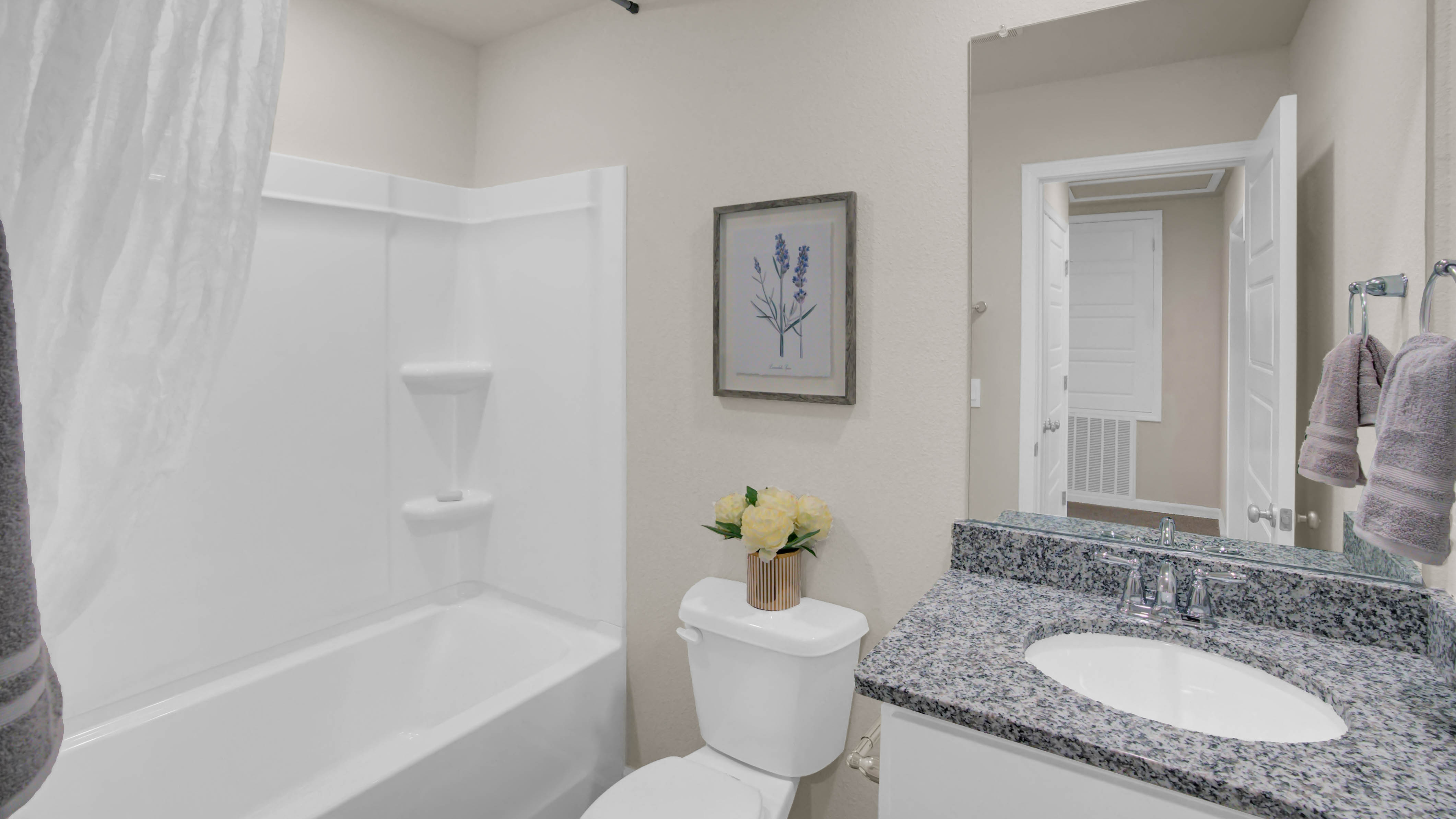 palm bathroom