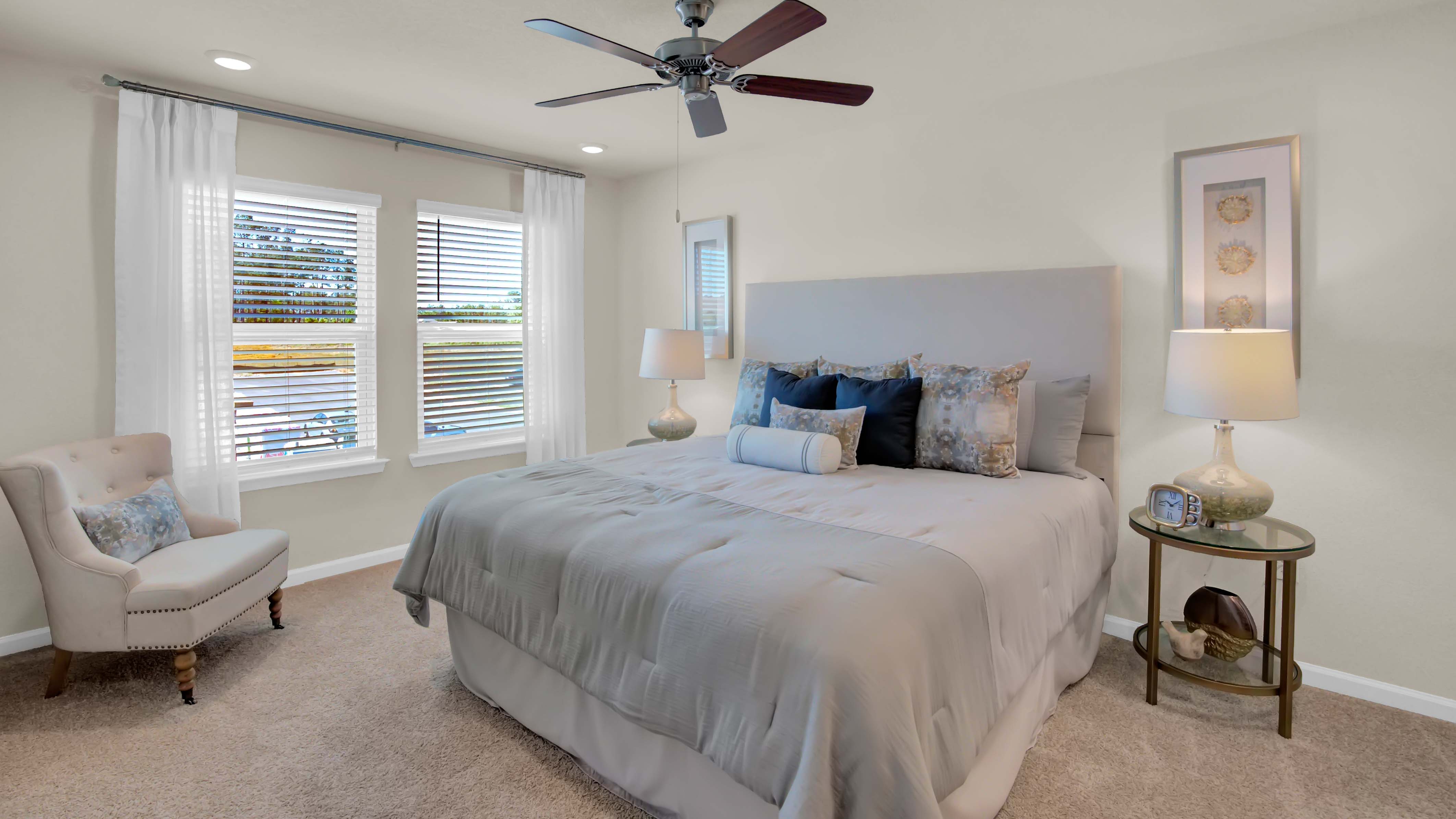 palm bedroom