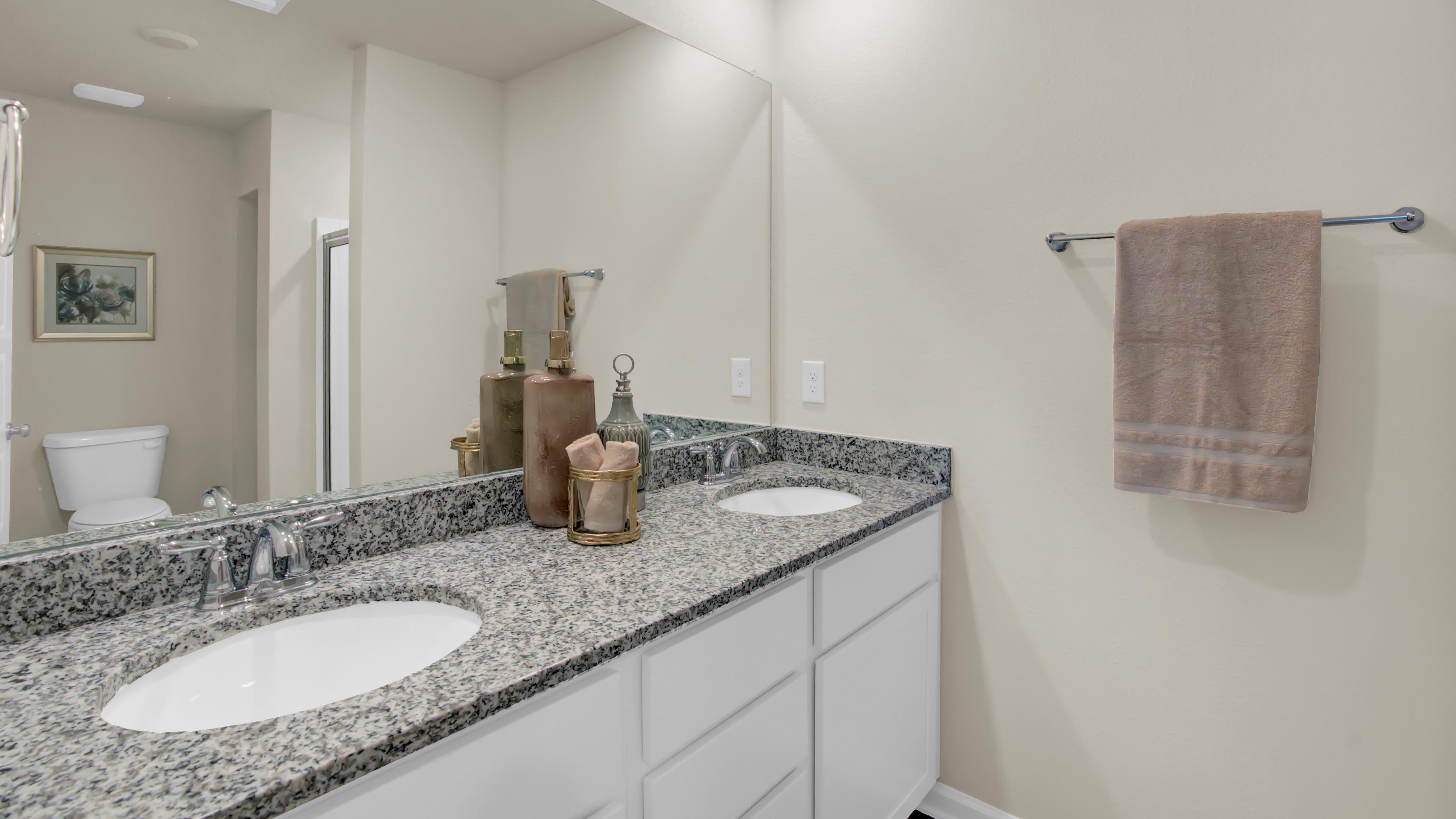 palm bathroom