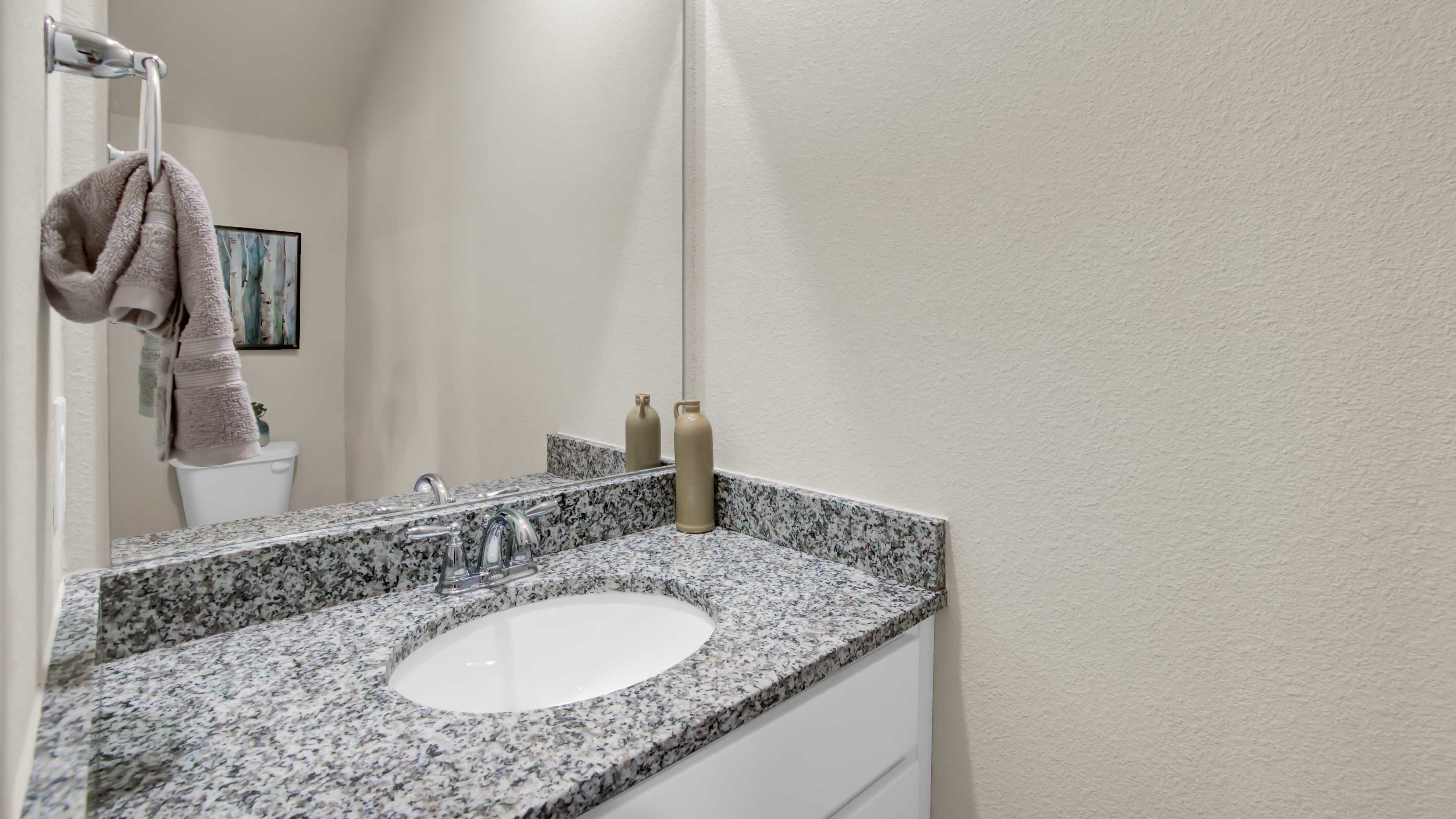 palm bathroom