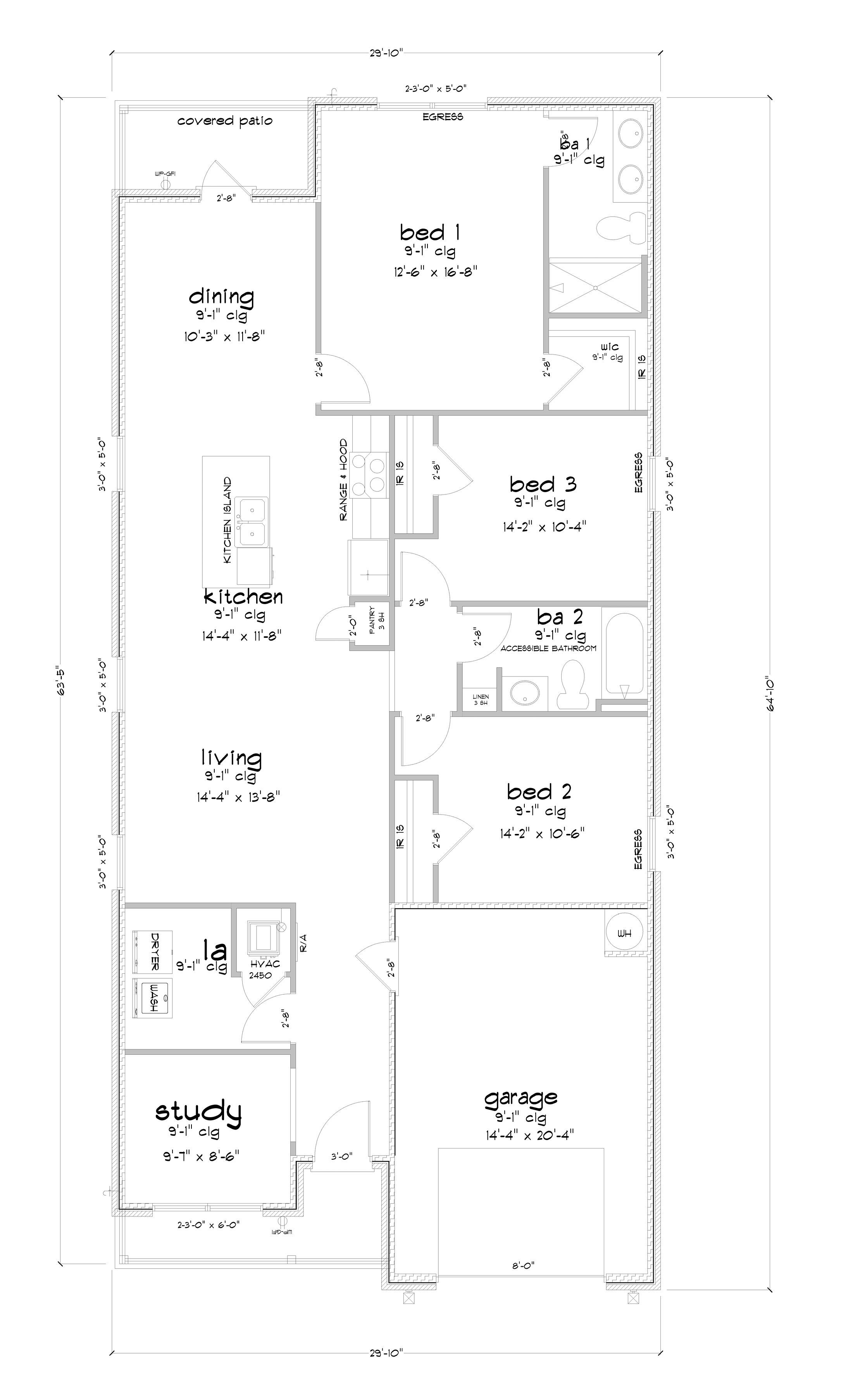 Julia A4,5,11 floorplan layout