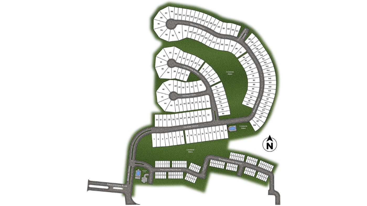 Static Lot Map