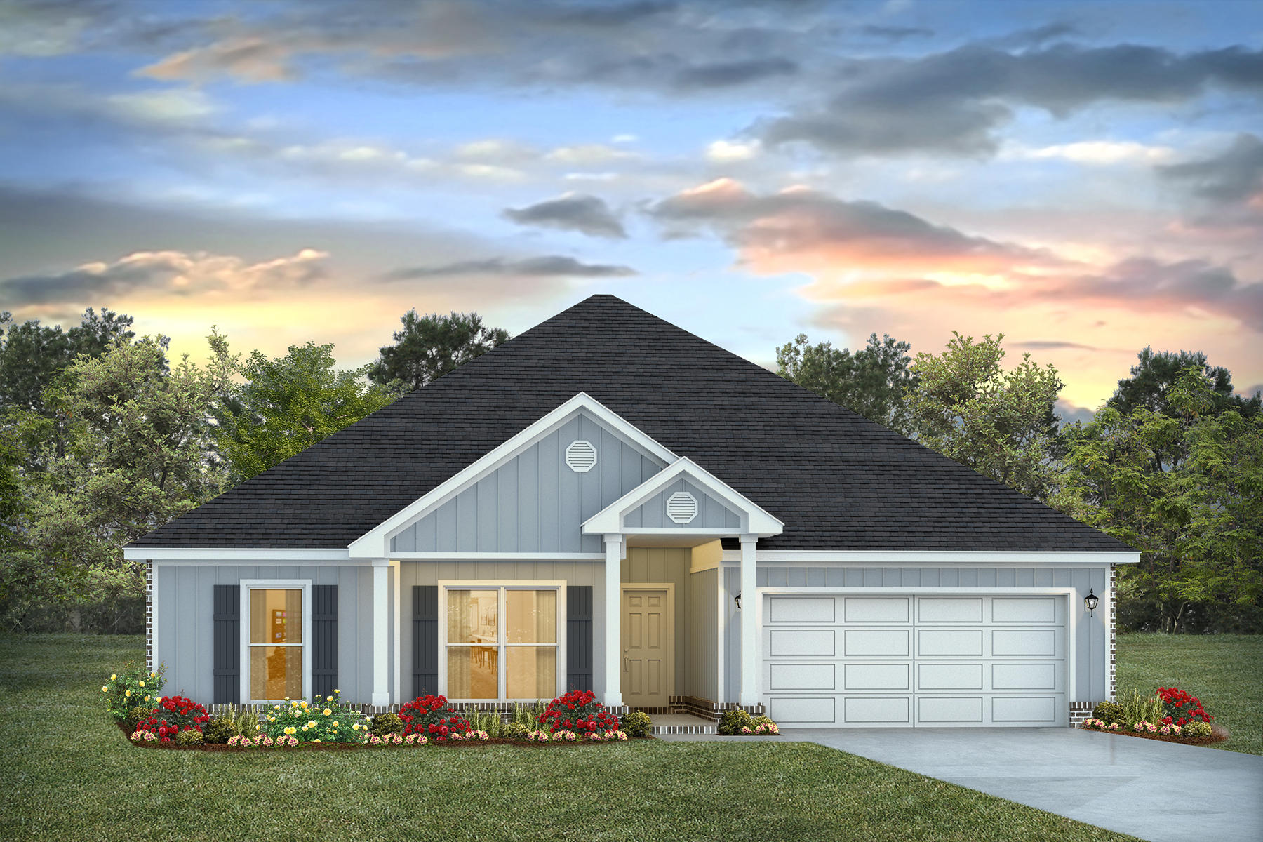 Floor Plan in Riverside at Arbor Walk FOLEY, AL D.R. Horton