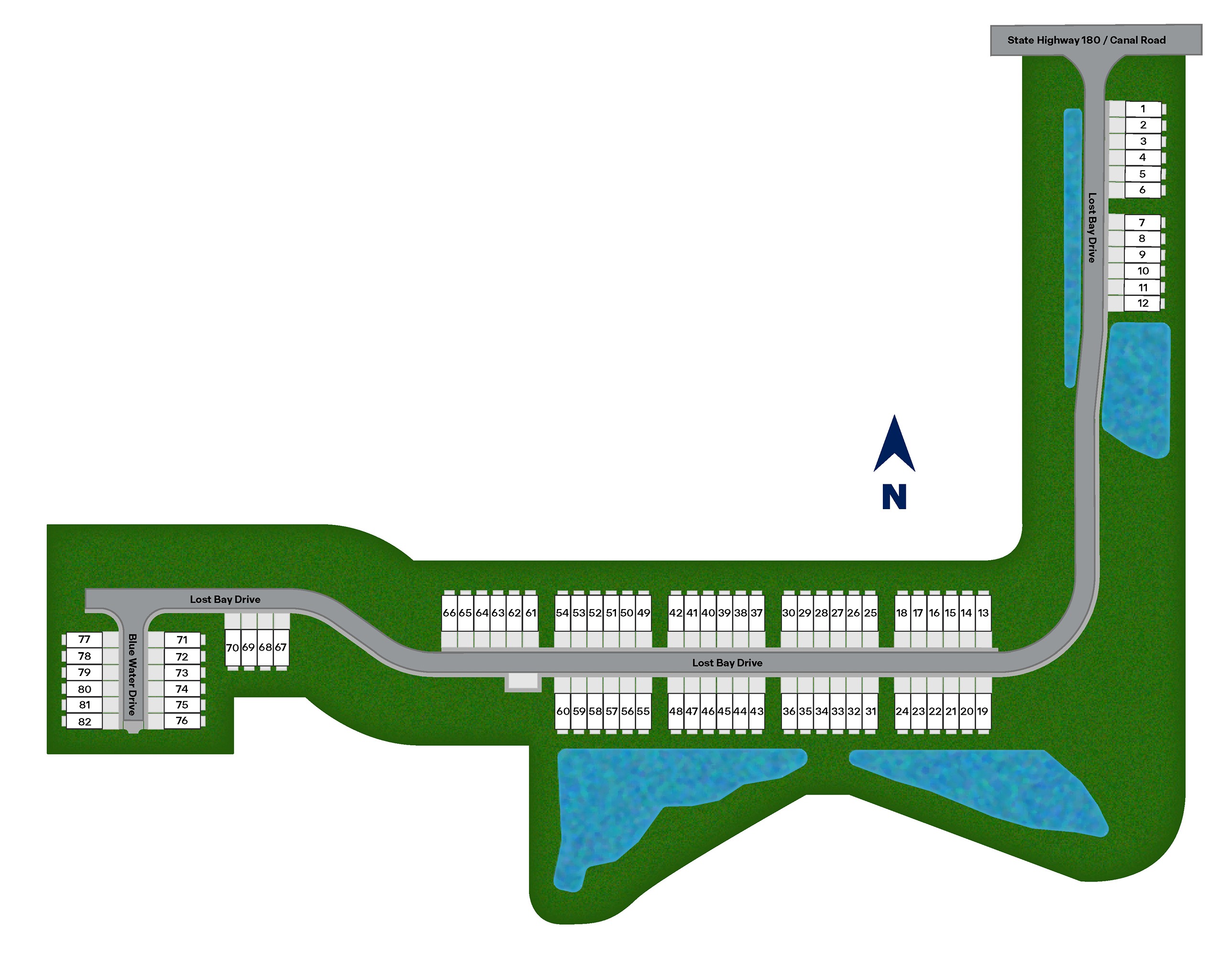 Static Lot Map