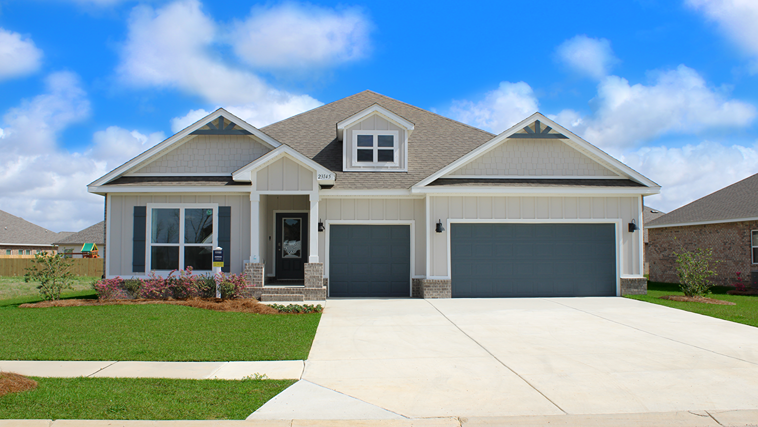 Camden model home exterior.