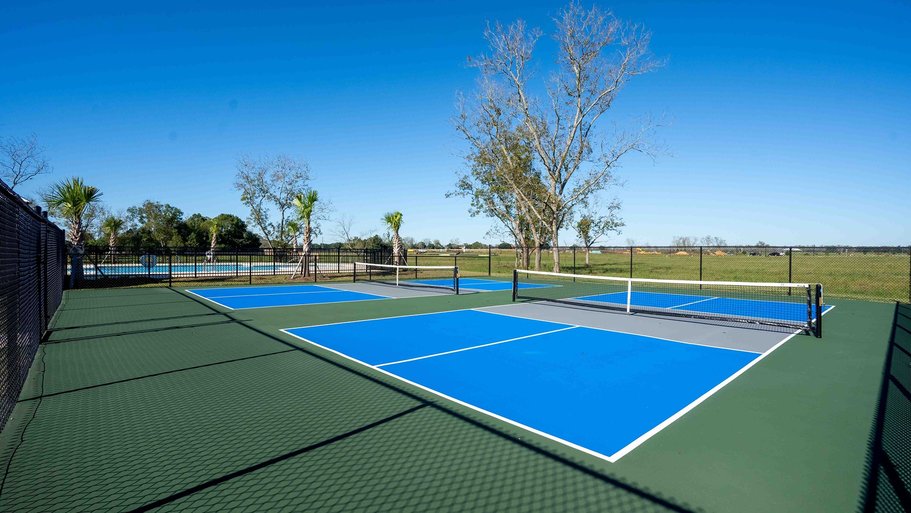 Pickleball at Harvest Green East.