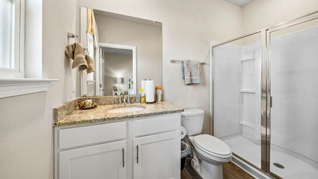 Hawthorne model interior.