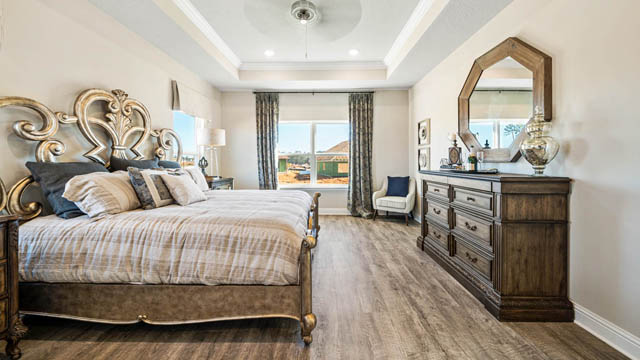 Hawthorne model interior.