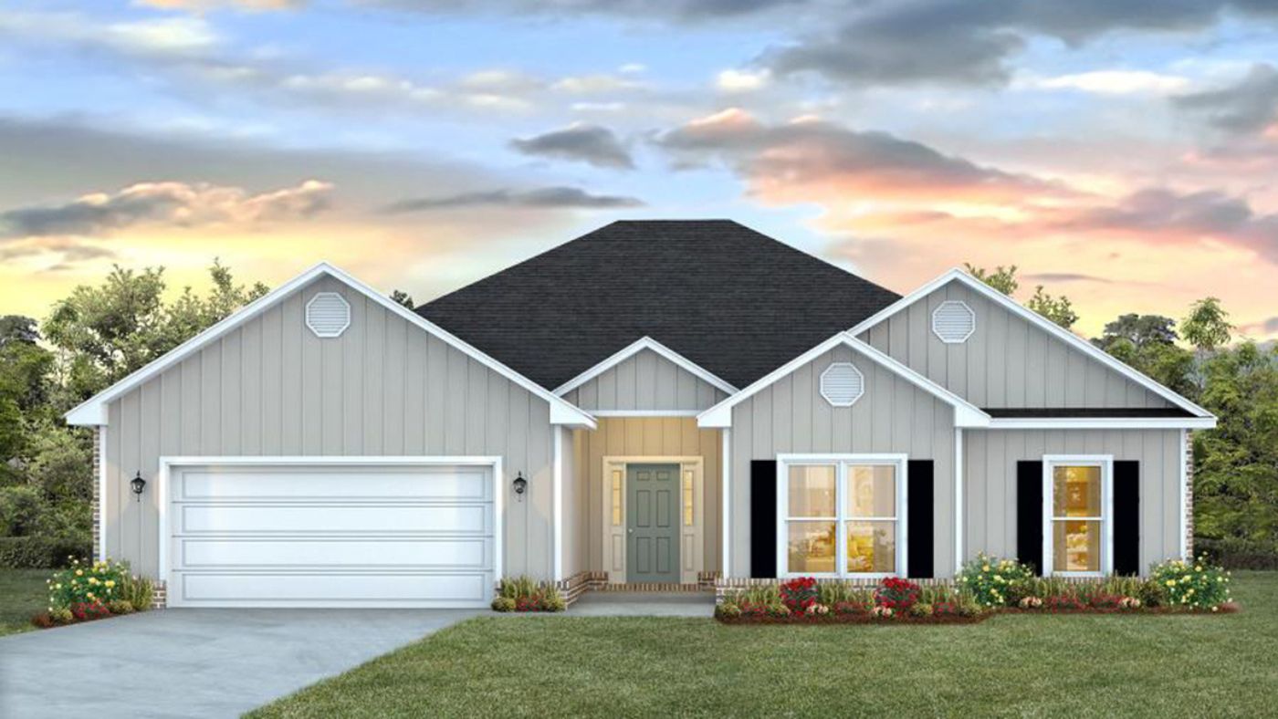 New home exterior rendering.