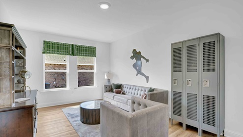 Camden model home interior.