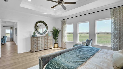 Camden model home interior.