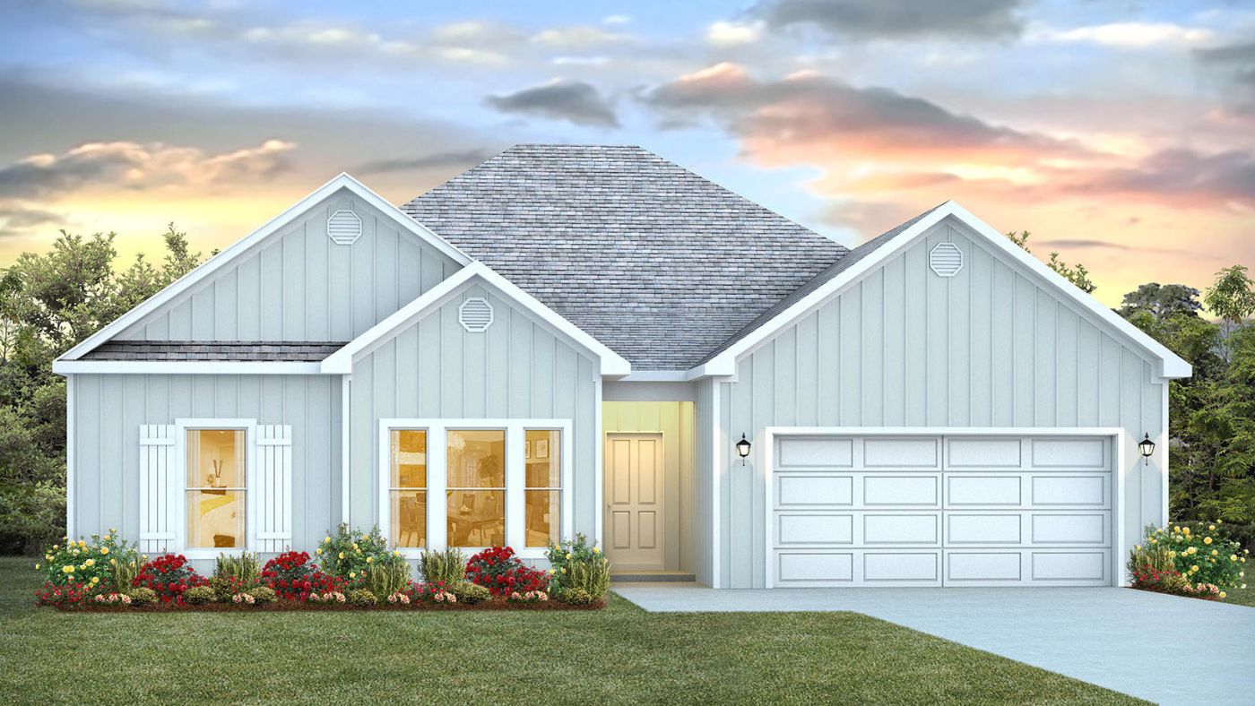 Jasmine new home exterior.