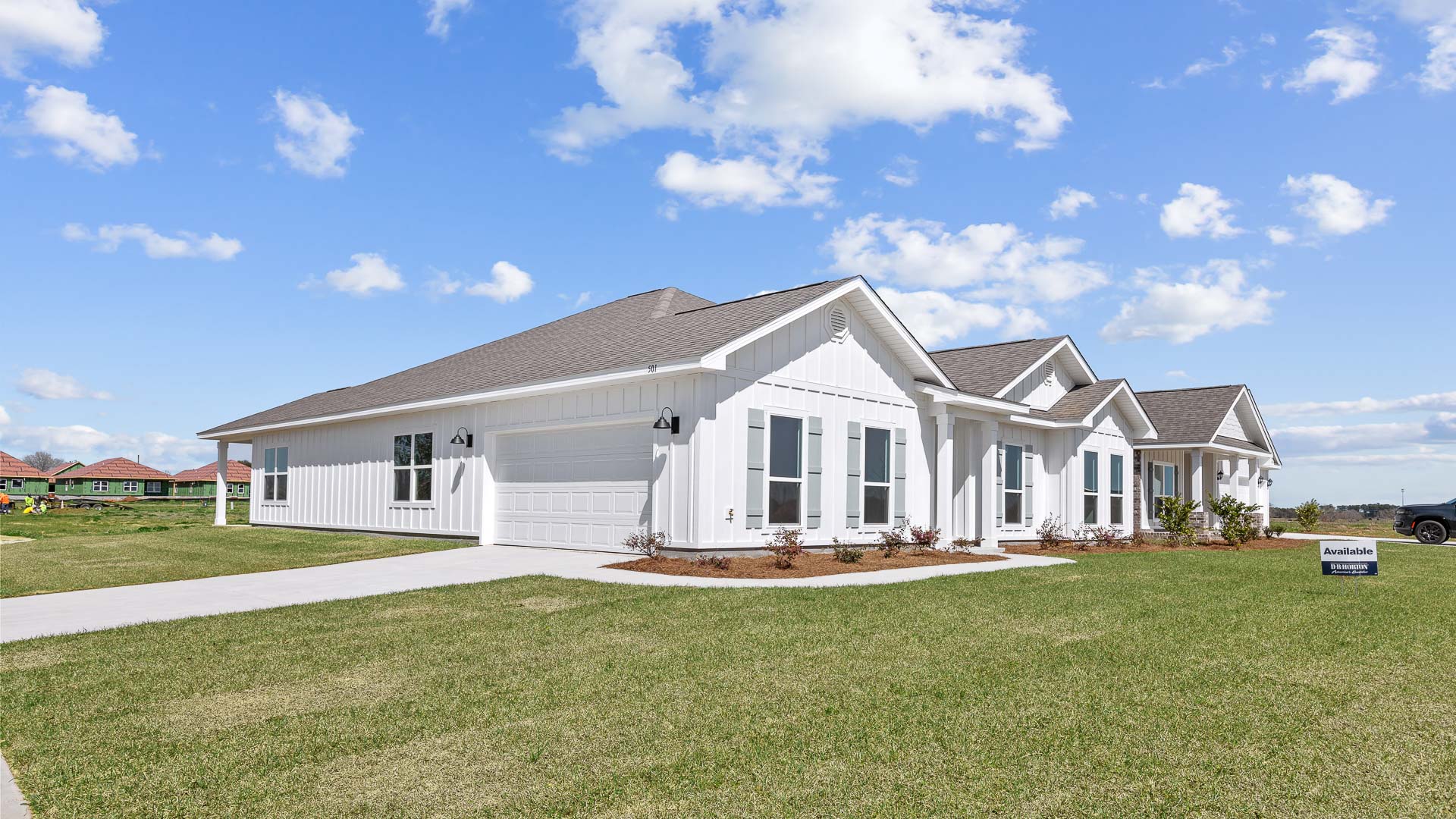 Taylor new home exterior.