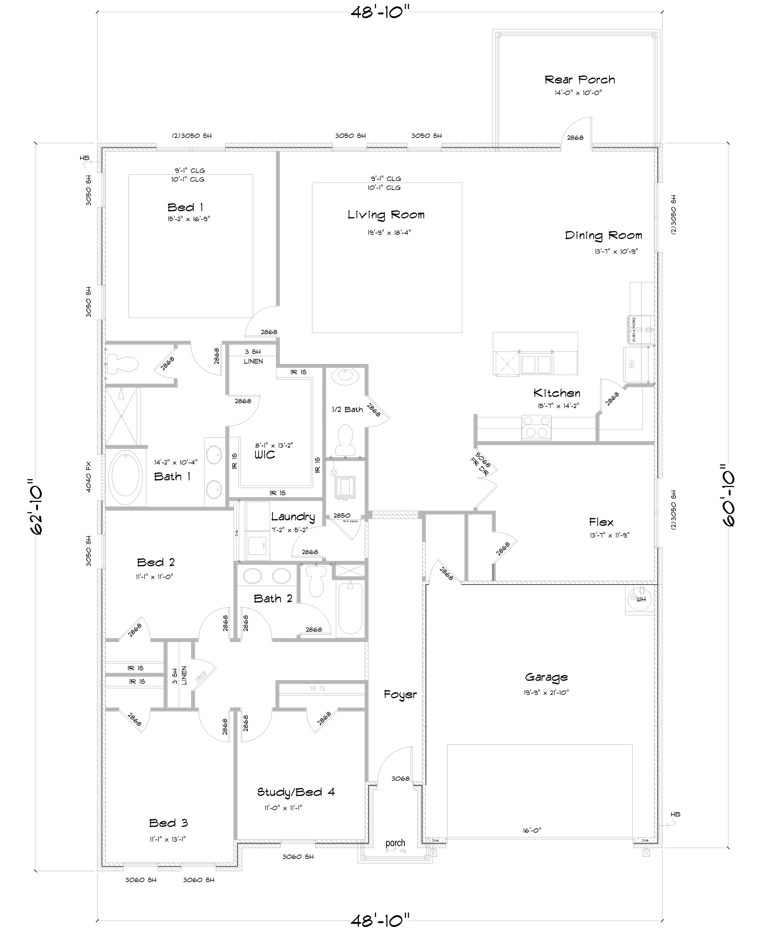 Taylor floorplan layout.