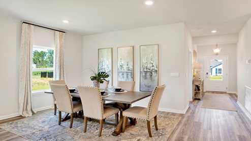 Dining room.