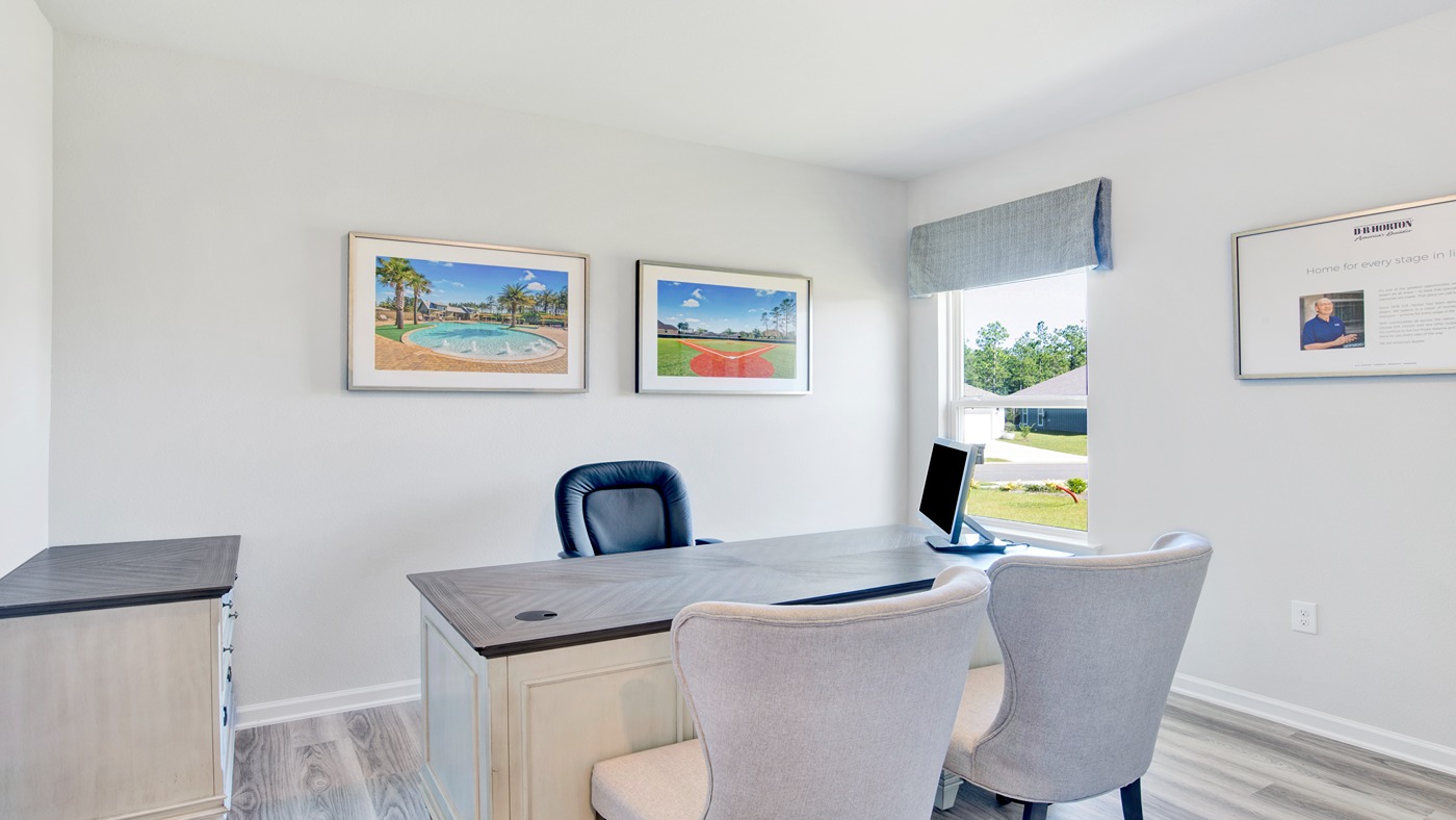 Interior of new home.