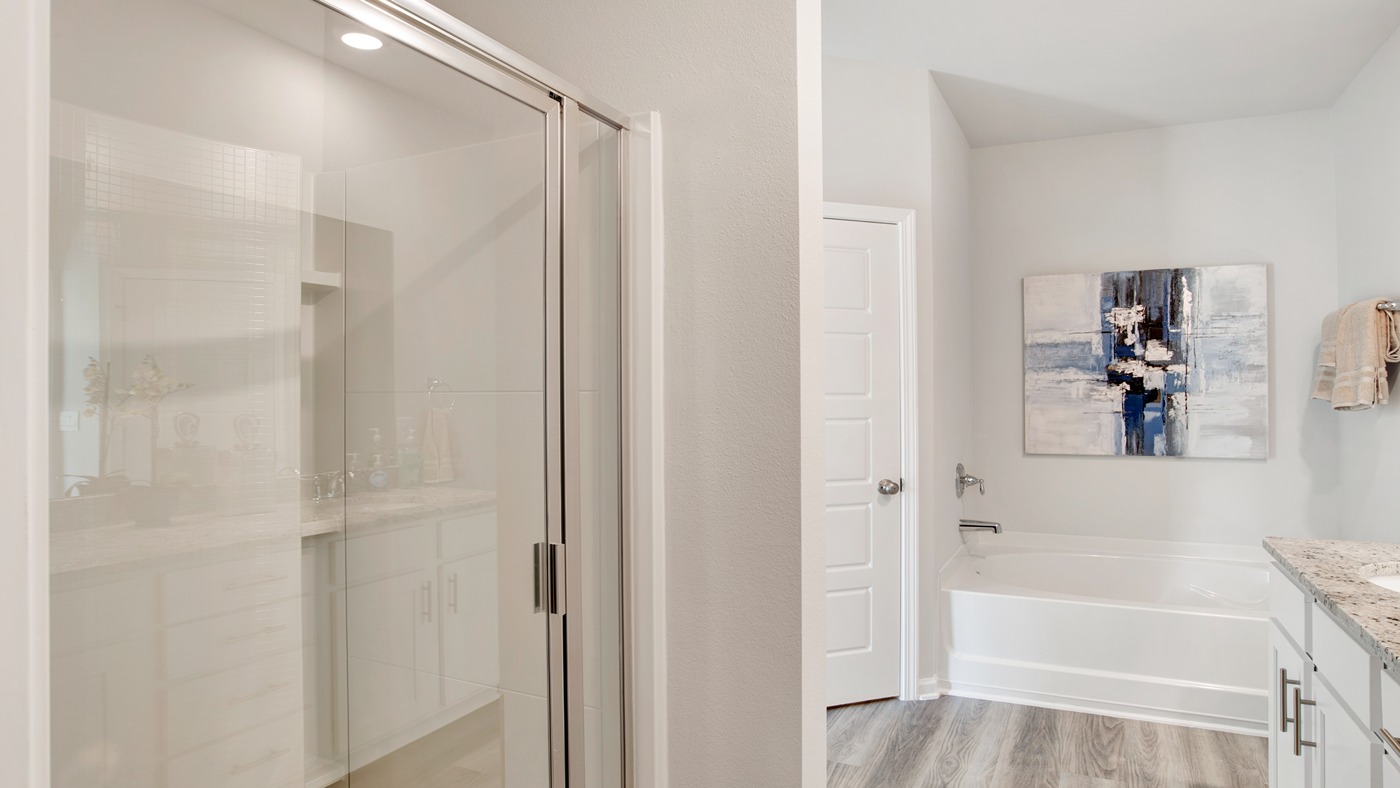 Interior of new home.