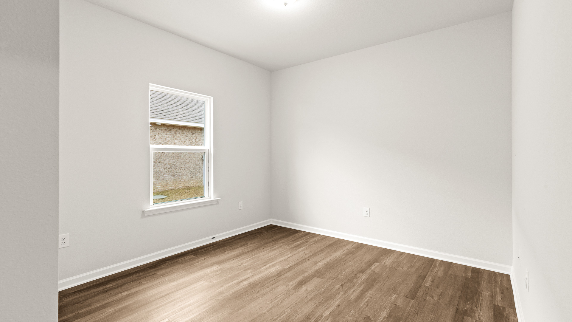 Misty new home interior.