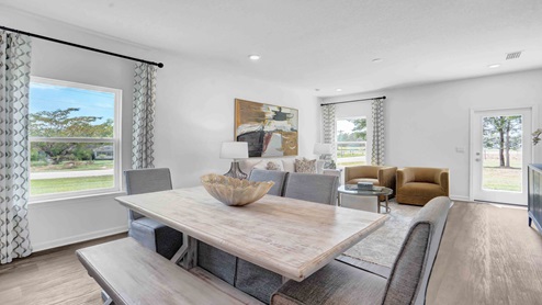 Interior of Delilah model home.