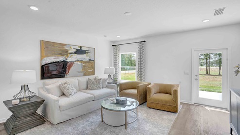 Interior of Delilah model home.