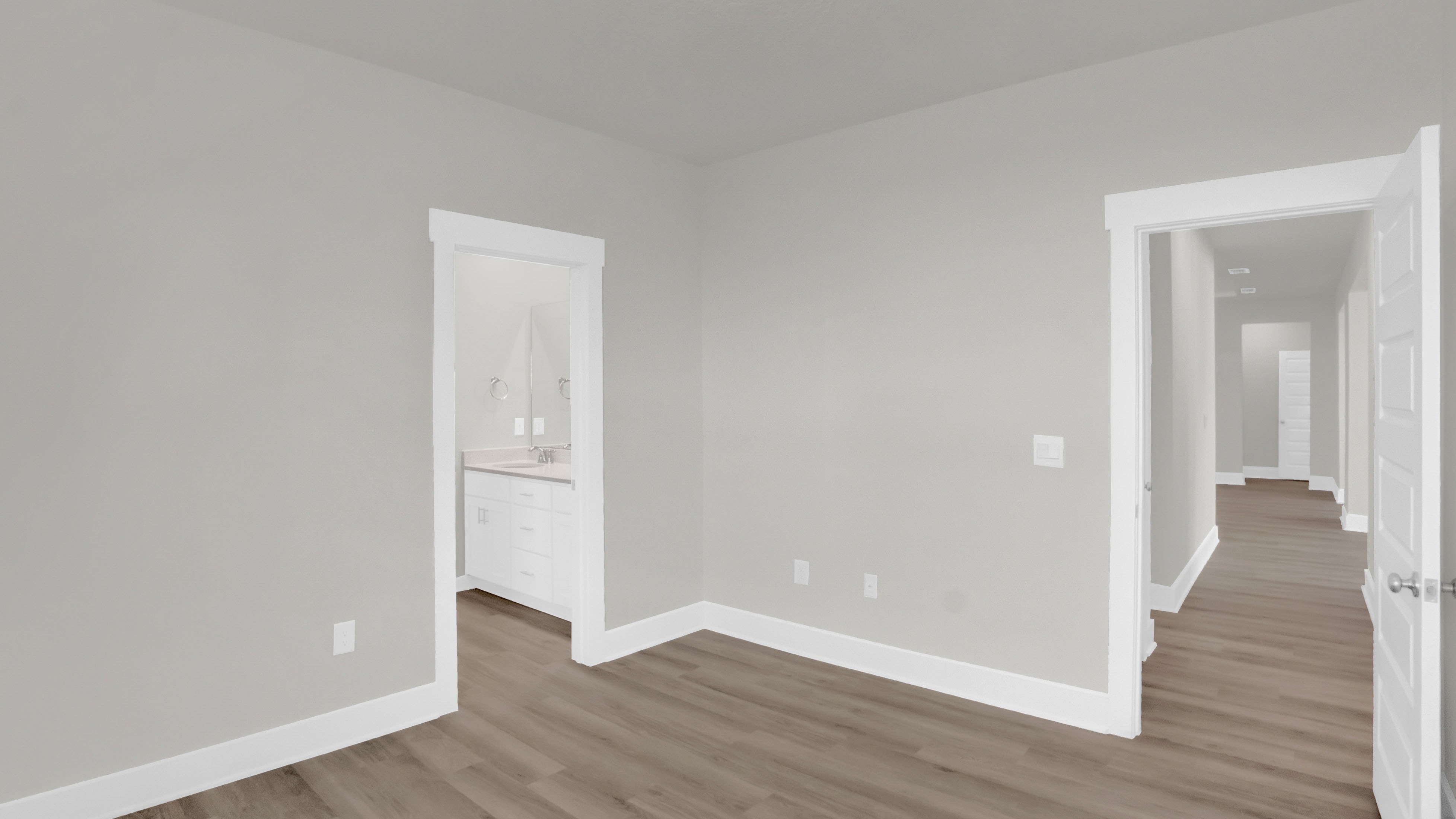 Avery open concept new home interior